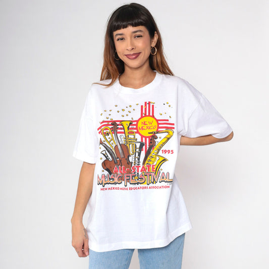 1995 All-State Music Festival New Mexico Graphic Tee Extra Large XL