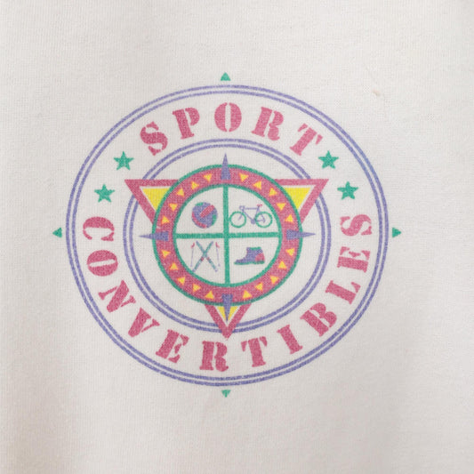 90s Wilson Sports Convertibles Colorblock Sweatshirt Pink White Raglan Large L
