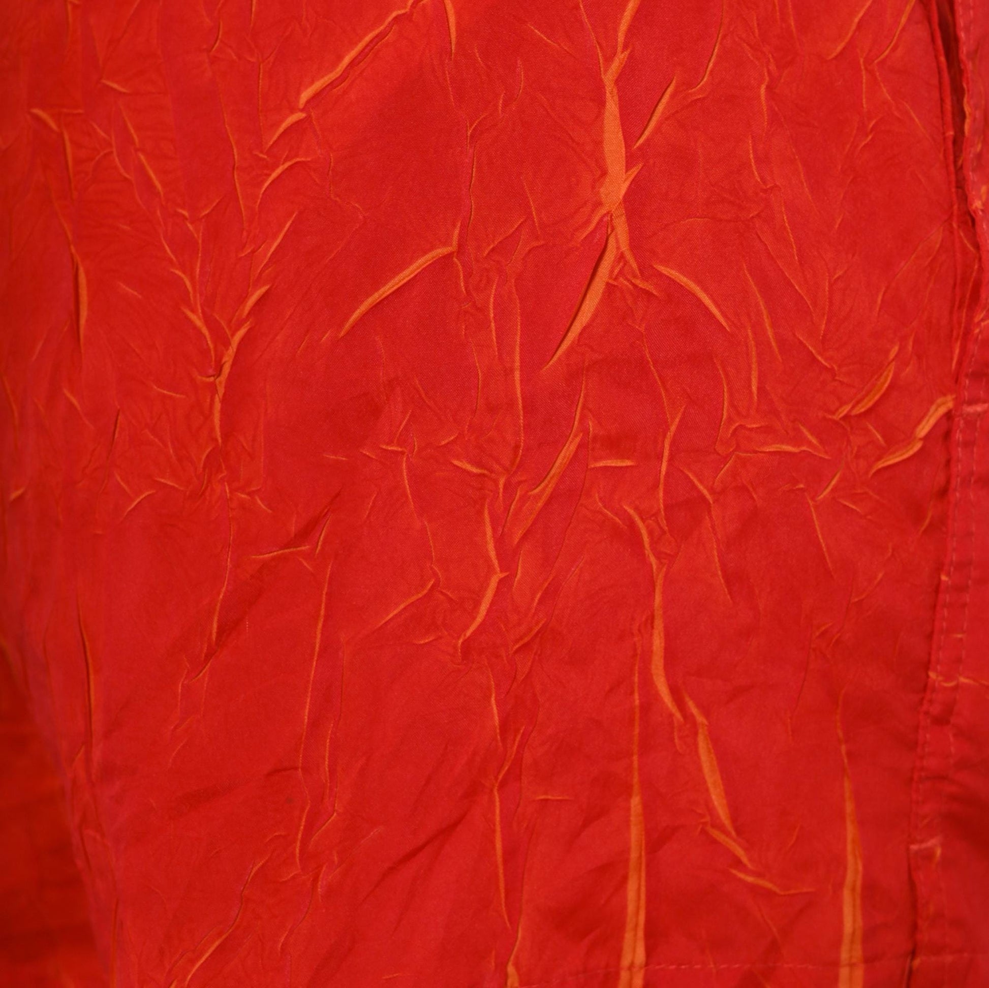 80s Summer Shades Jockey Red Orange Crinkle Athletic Shorts Medium M