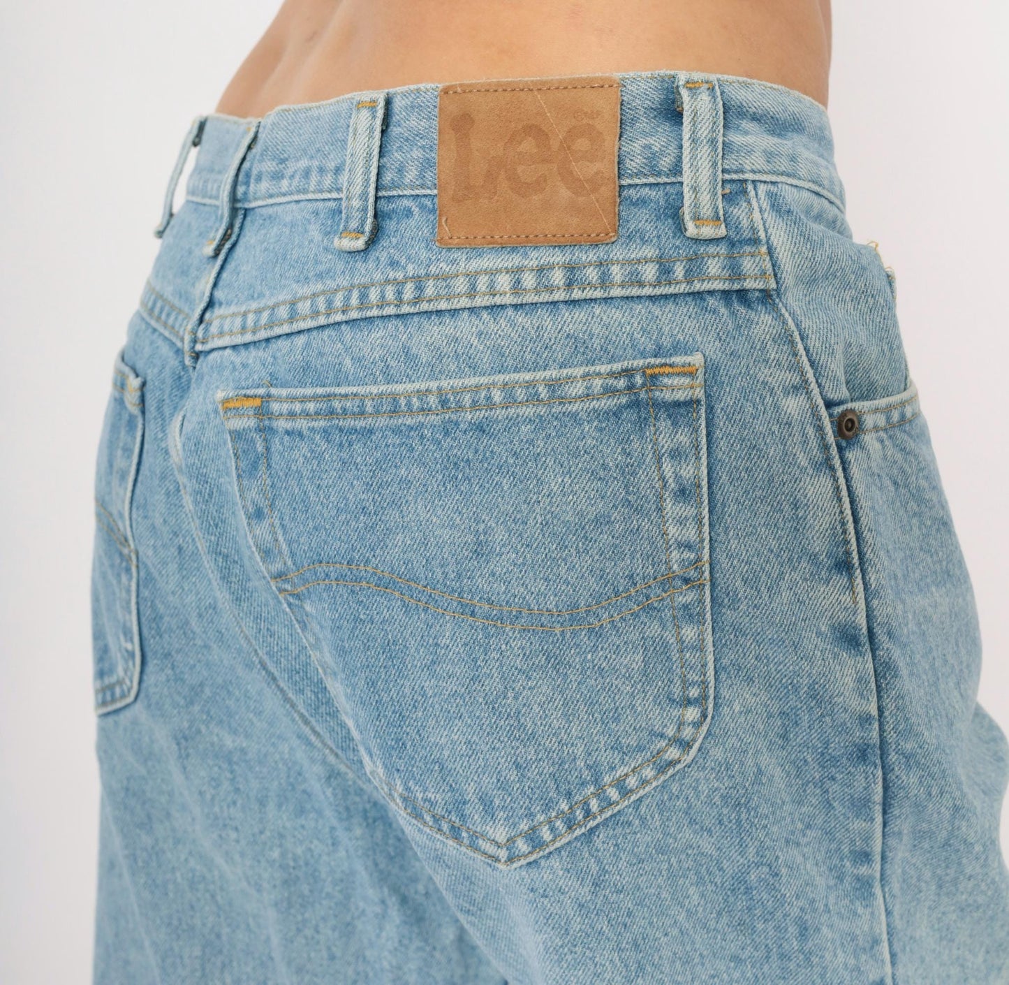 2000s Wrangler Light Wash Straight Leg Jeans Cotton Stonewash Blue Extra Large