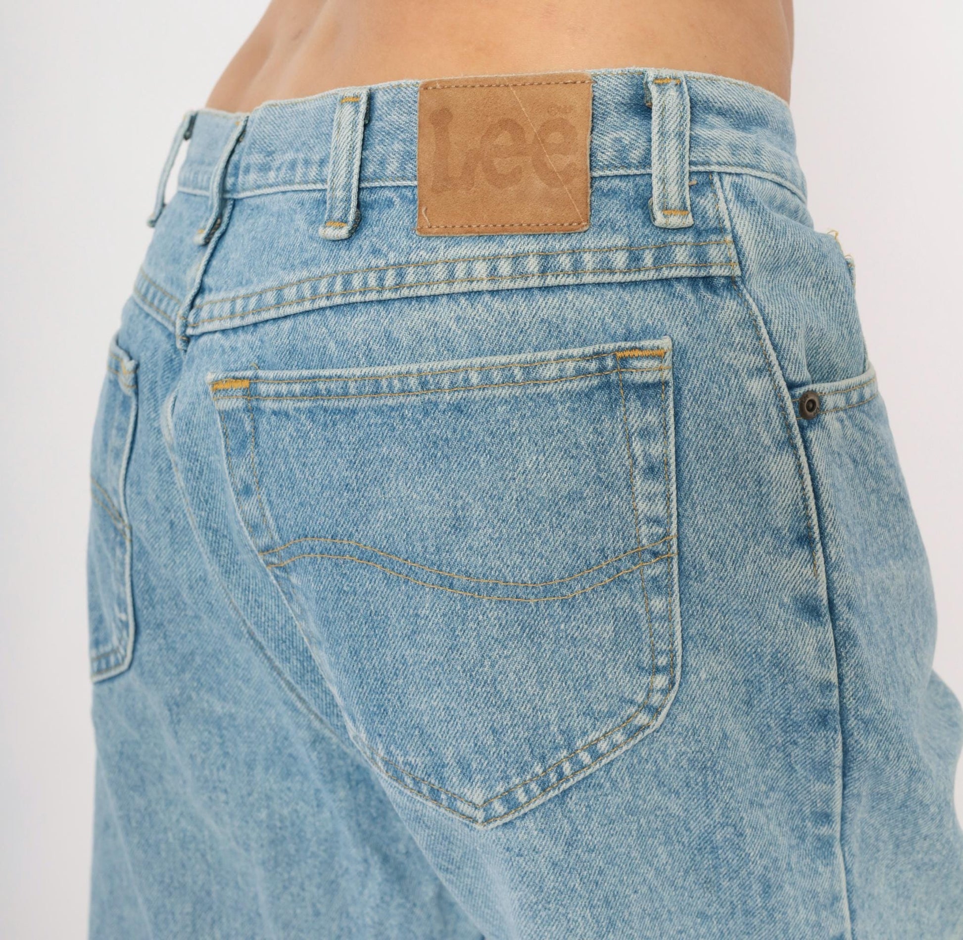 2000s Wrangler Light Wash Straight Leg Jeans Cotton Stonewash Blue Extra Large