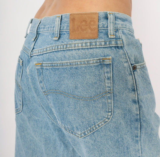 2000s Wrangler Light Wash Straight Leg Jeans Cotton Stonewash Blue Extra Large