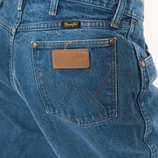 Wrangler Cowboy Cut Jeans 2000s Medium Wash Straight Leg Cotton 35x36