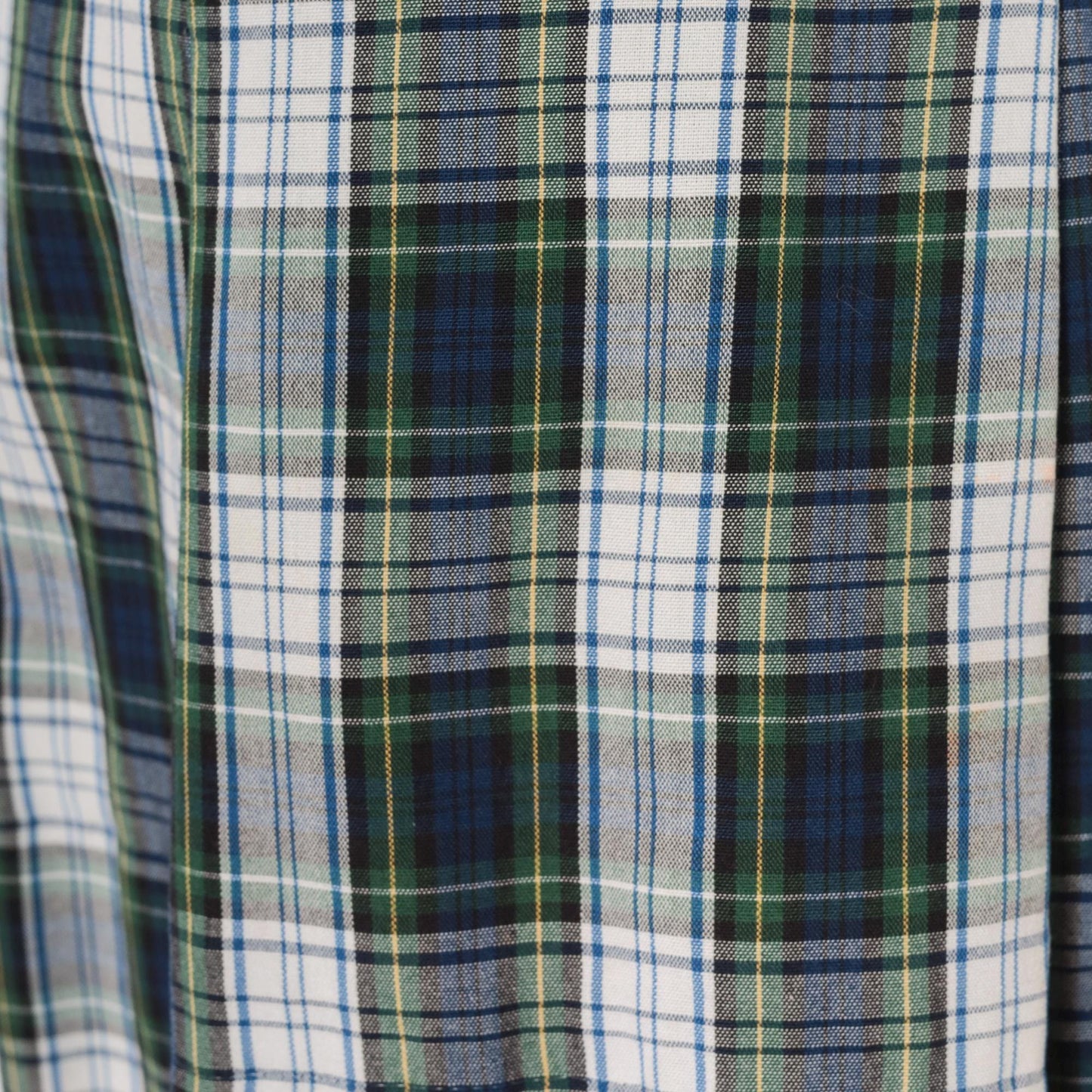 80s Donalds Navy Green Plaid Pleated Skort Tartan Mini Small S