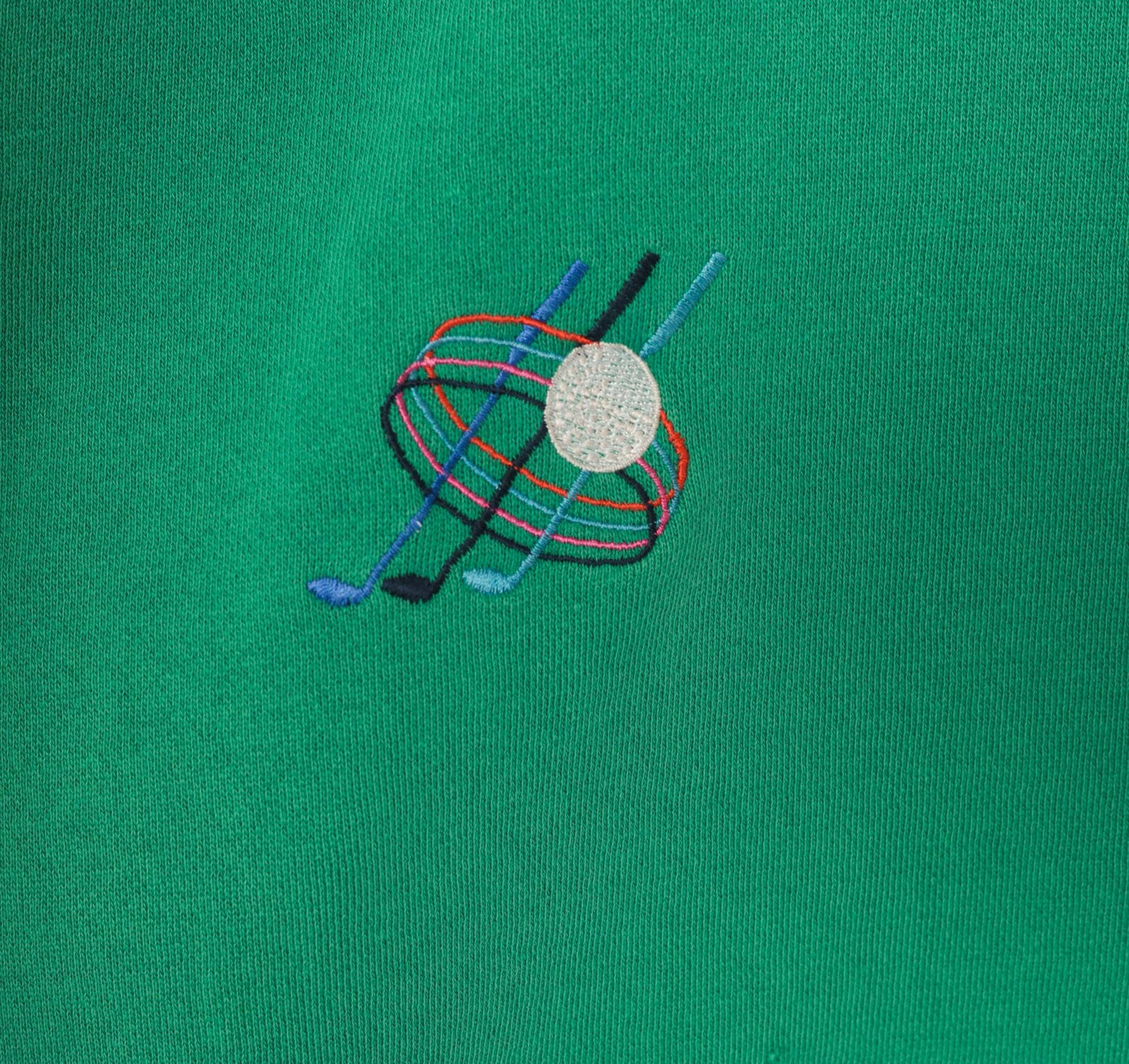 90s Pringle Sports Golf Polo Sweatshirt Green Embroidered Collared Large L