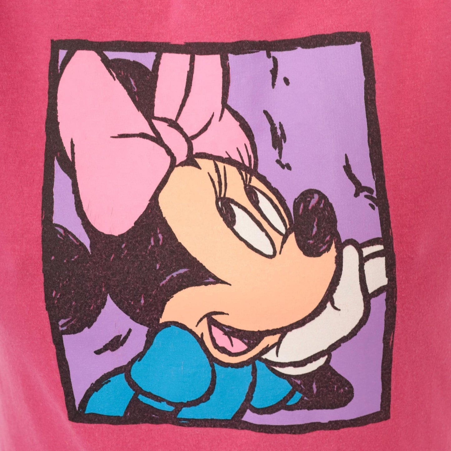 90s Minnie Mouse Disney Store Graphic Tee Pink Cotton Extra Small XS