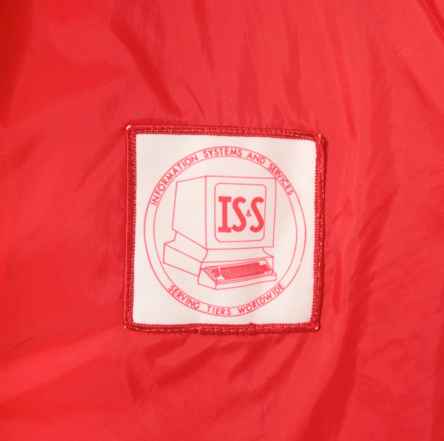 80s Sportsmaster Red Coach Jacket Snap Front Windbreaker Medium M