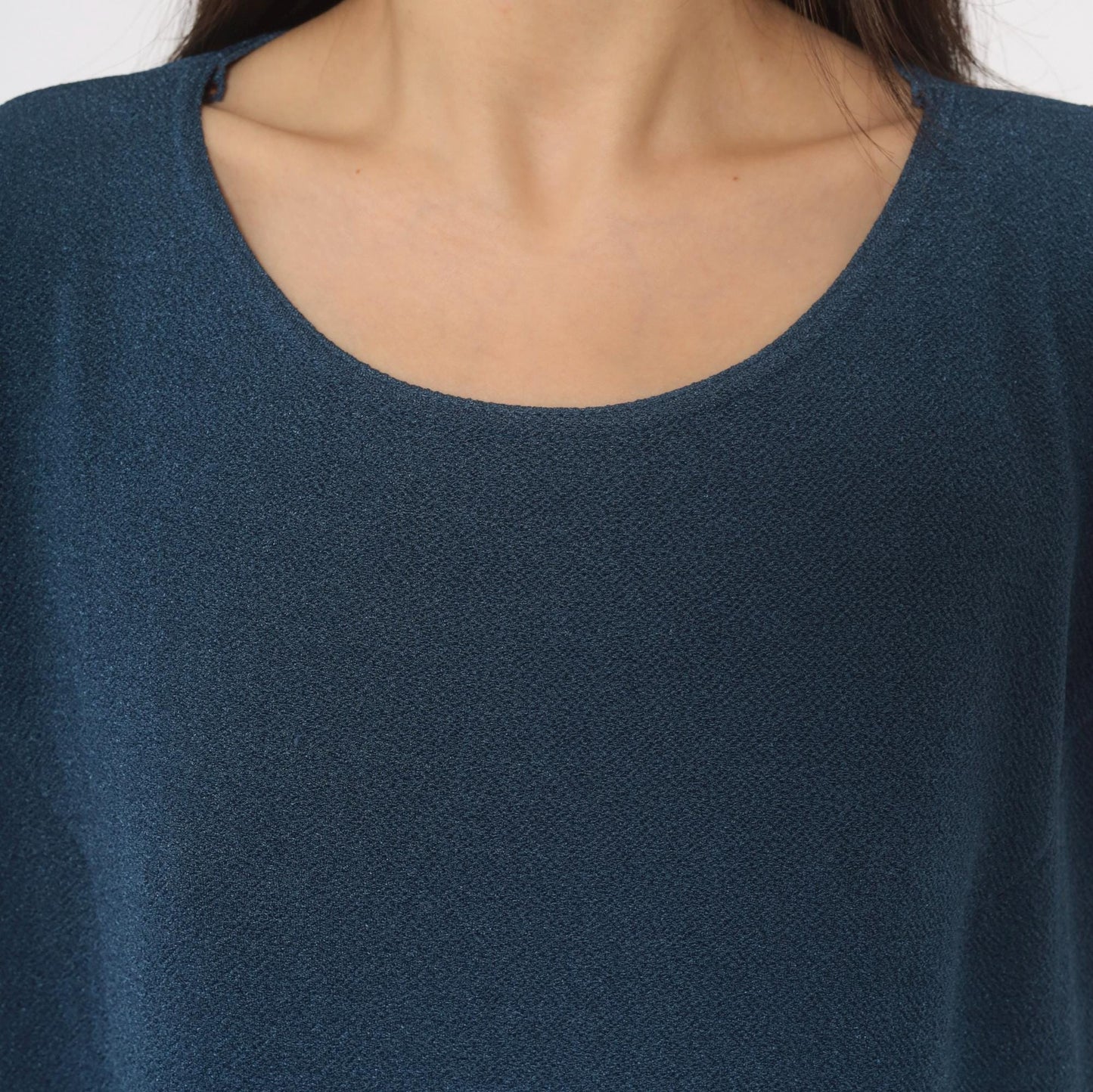90s Slate Blue Sleeveless Maxi Dress Column Shift Scoop Neck Extra Large XL