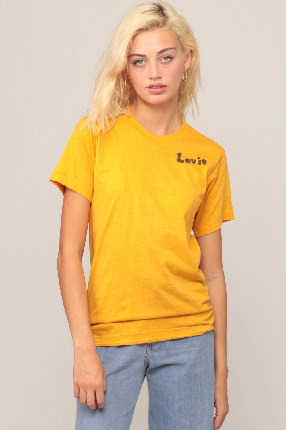 80s Lindstrom Leapers Hand Painted Volleyball Graphic Tee Small