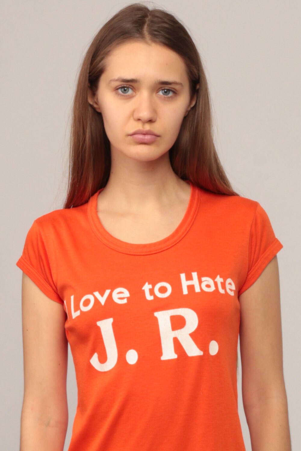 80s Dallas TV Show Graphic T-Shirt I Love to Hate JR Small Medium