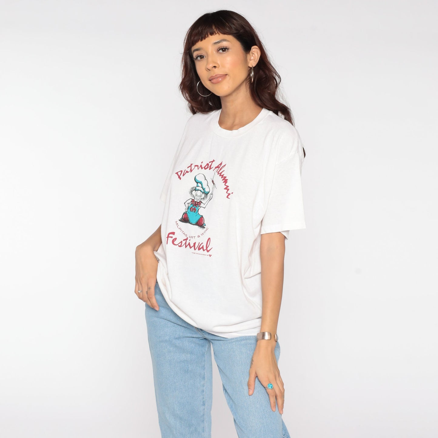 80s Milpitas Art and Wine Festival California Graphic T-Shirt Extra Large