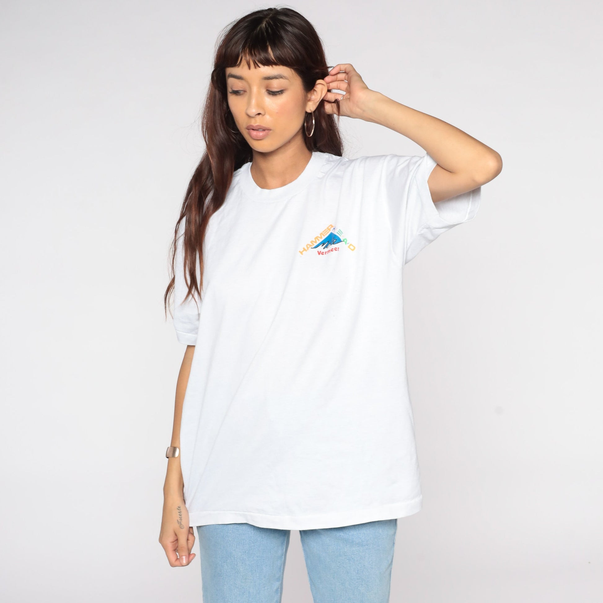 90s Hammerhead Moleman Vermeer Graphic T-Shirt Cotton Extra Large XL