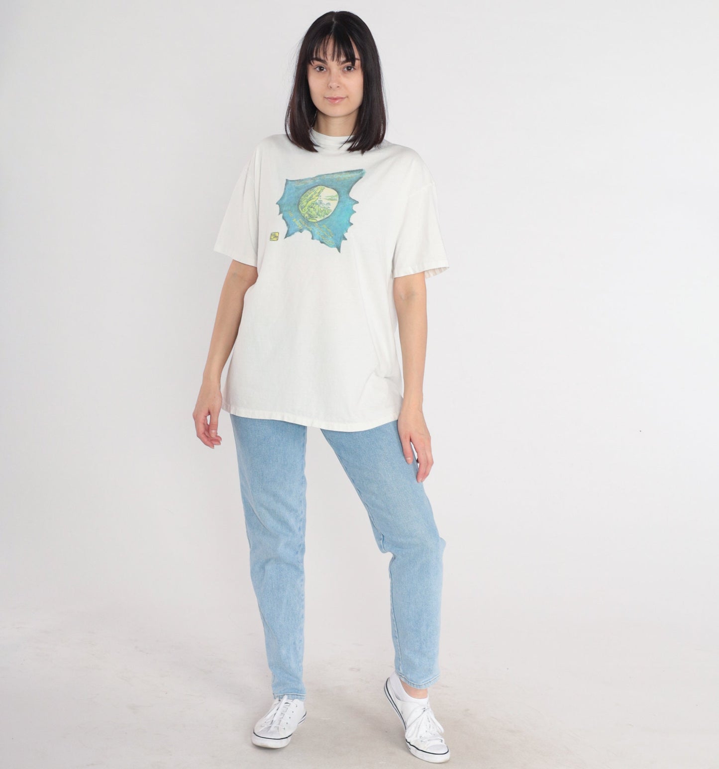 90s UCSF Science Department Graphic T-Shirt Earth Molecular Biology Extra Large