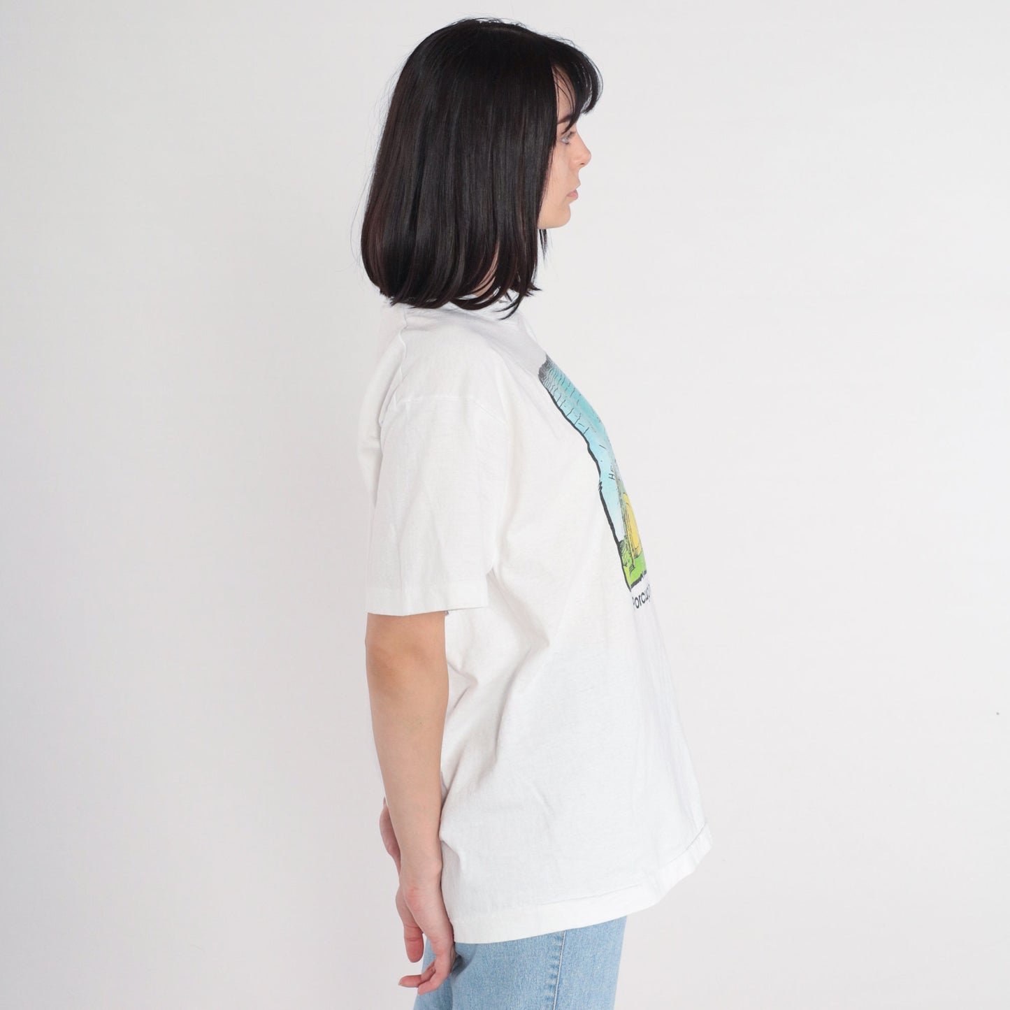 80s Off the Leash Porcupine Love Graphic T-Shirt Cotton Single Stitch XL