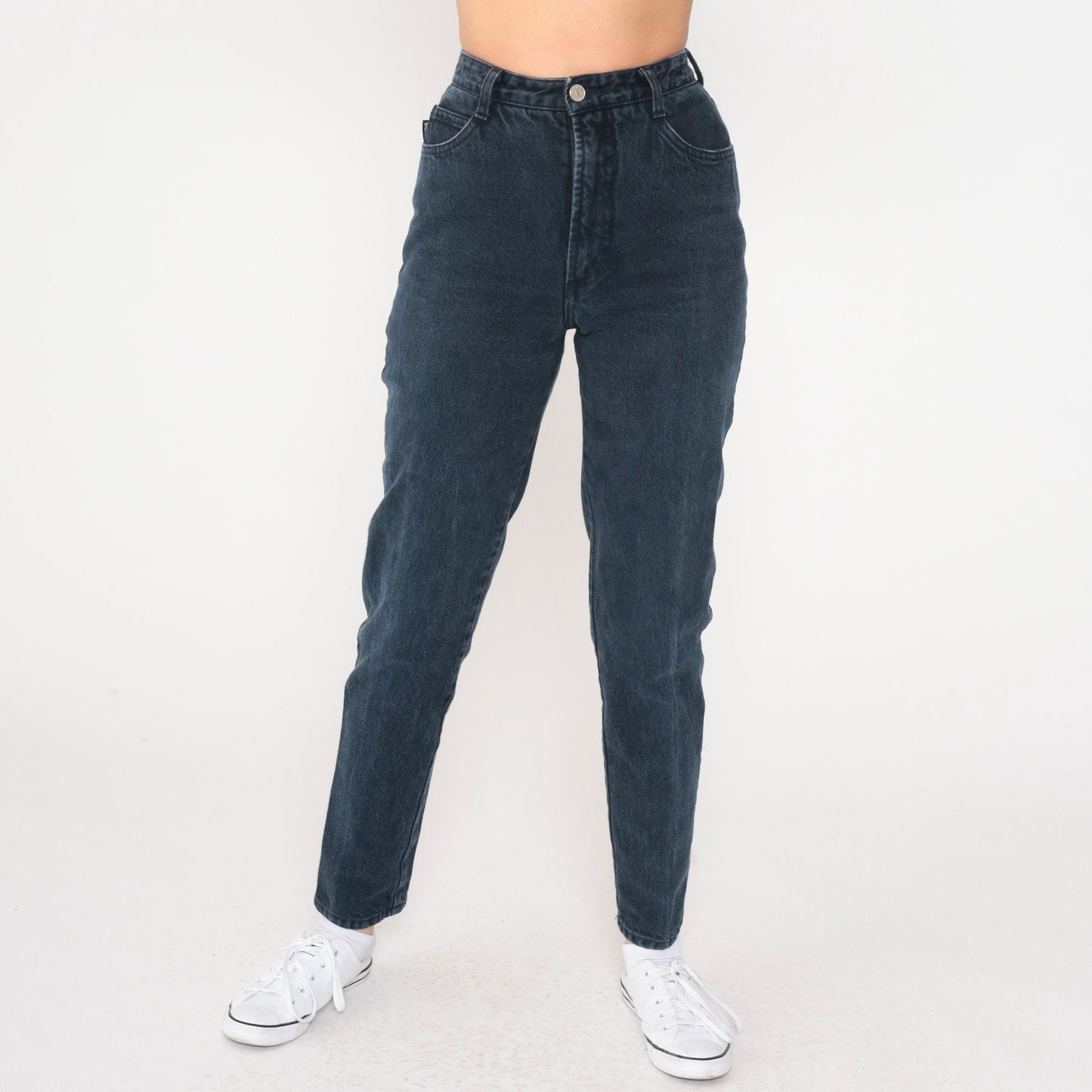 90s Bongo Black High Waist Skinny Jeans Extra Small XS