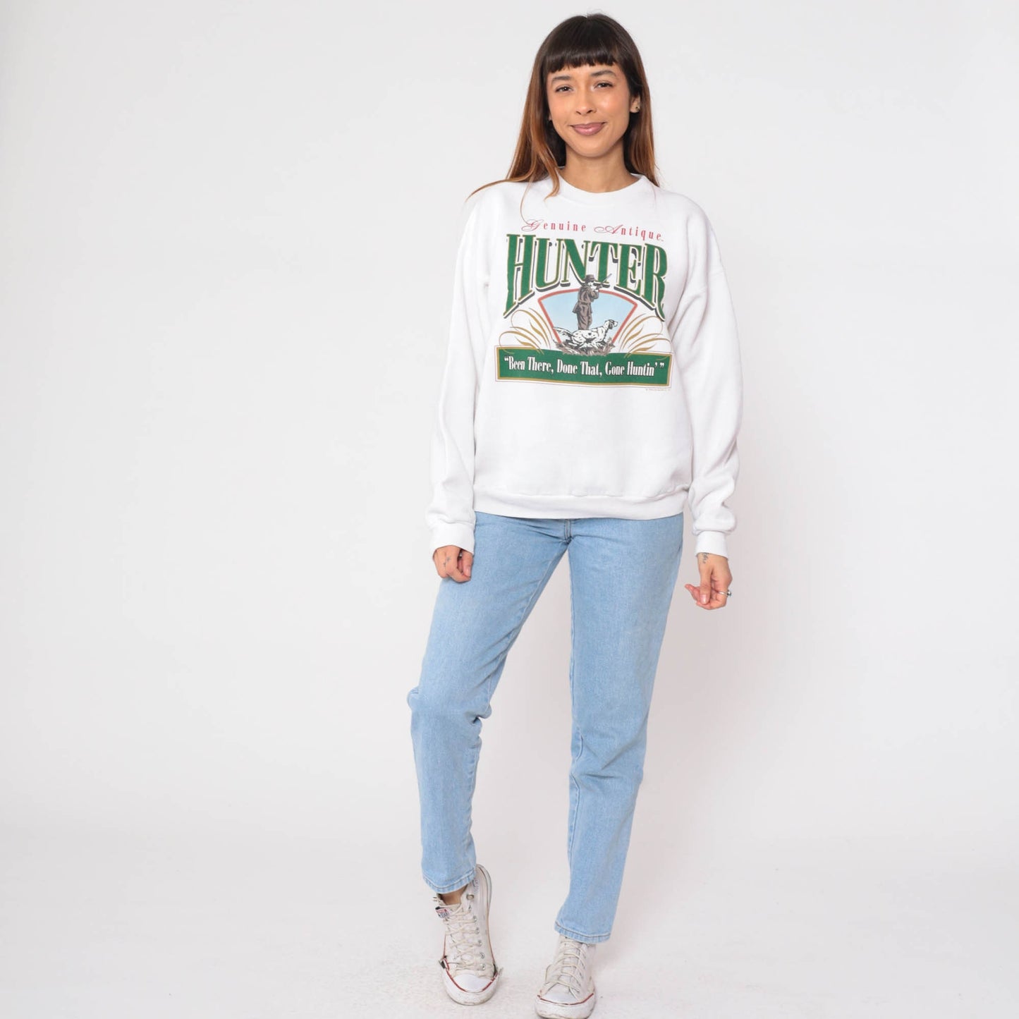 90s Hunting Sweatshirt Genuine Antique Hunter Been There Done That Pullover Extra Large