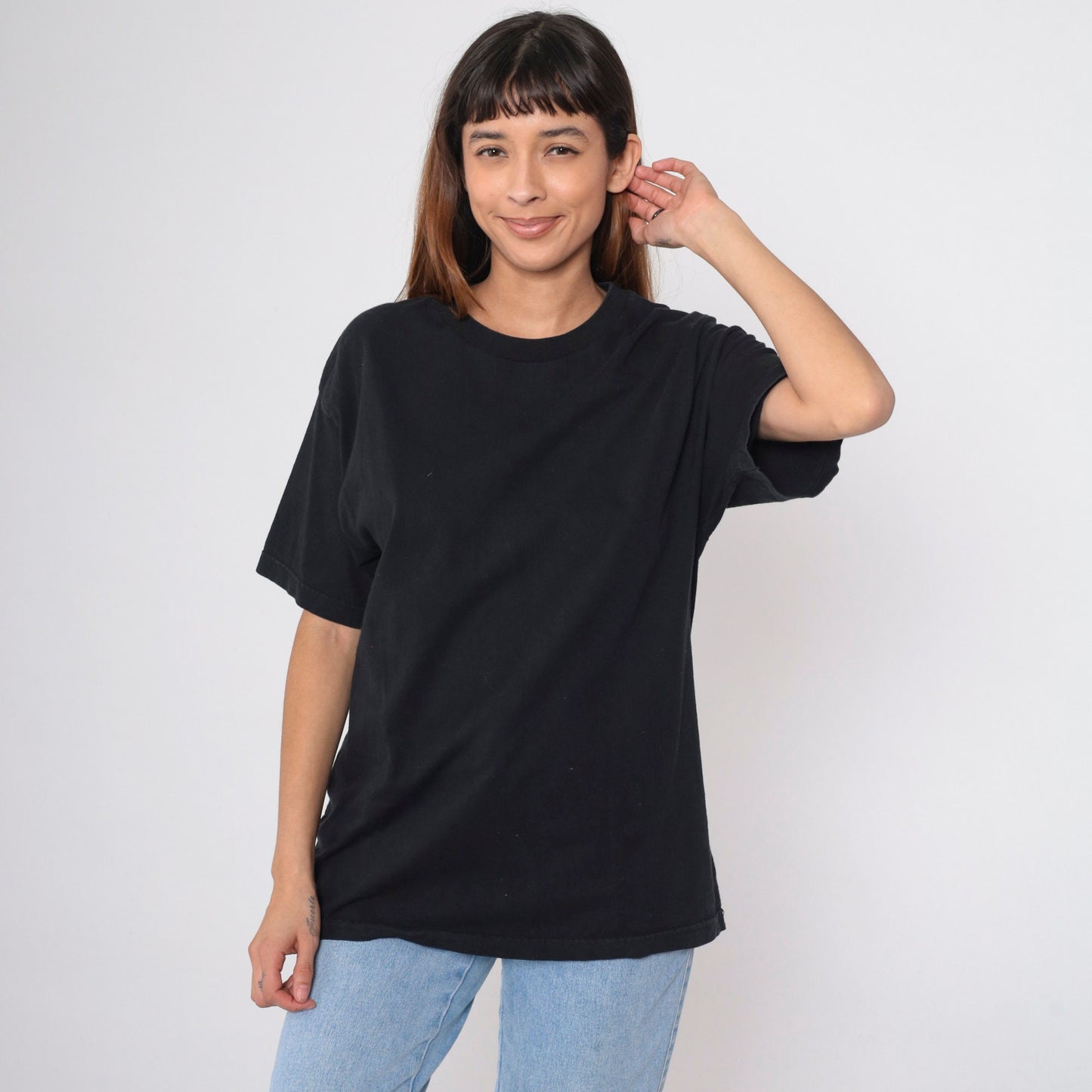90s Ambassador for Christ 2 Corinthians 5:20 Graphic T-Shirt Black Medium