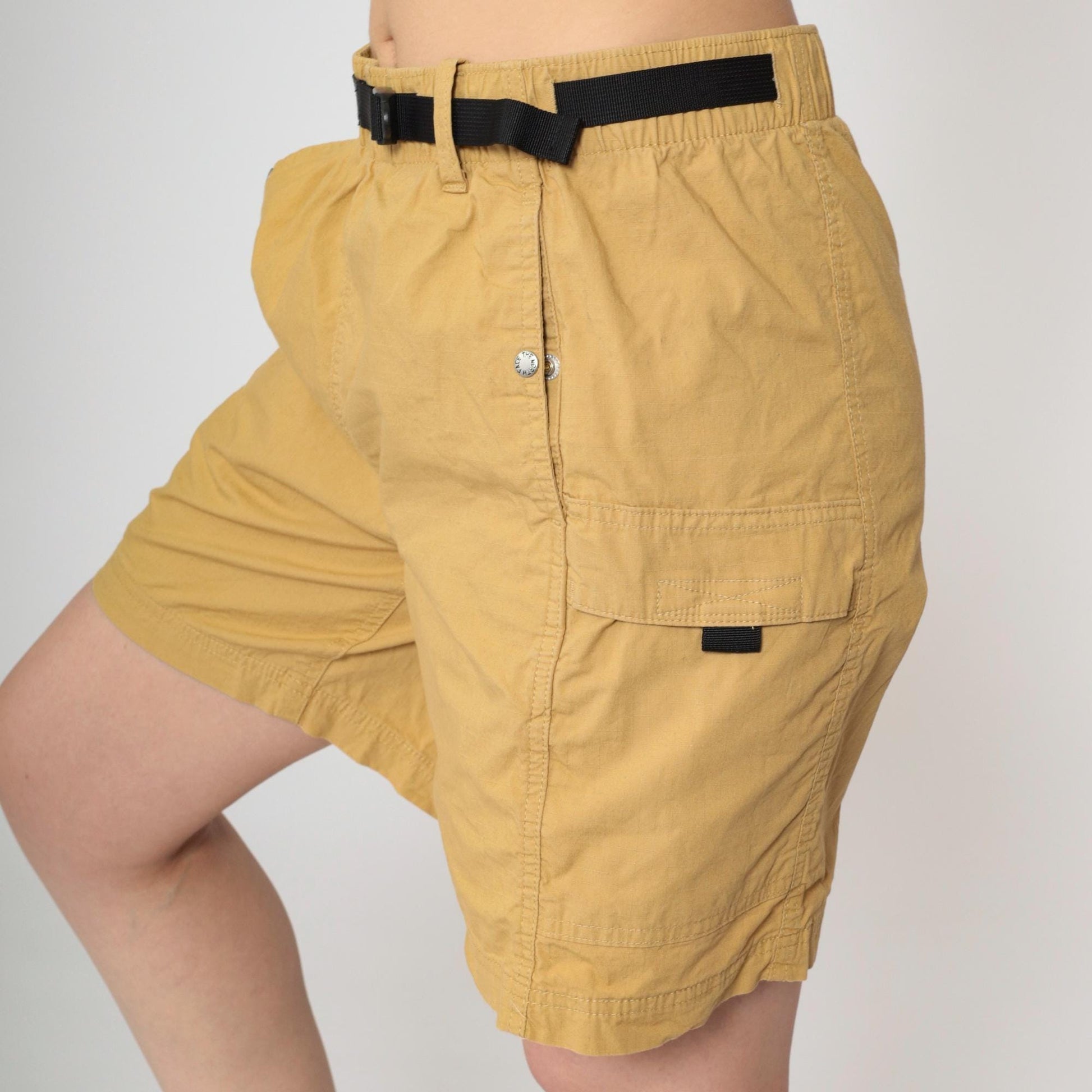 The North Face Cargo Shorts Tan Ripstop High Waisted Men's Small