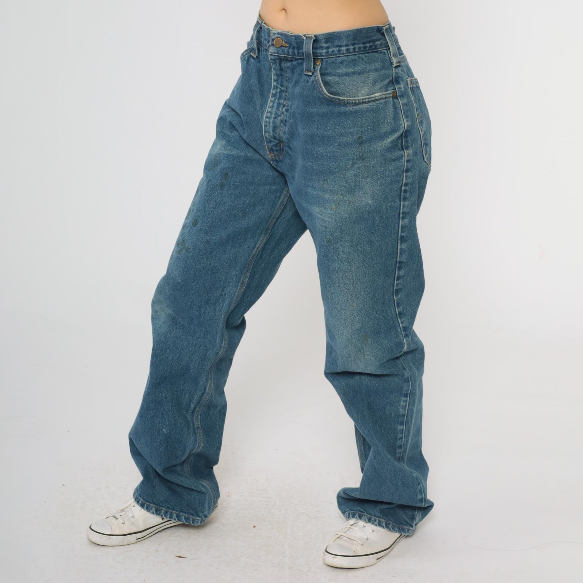 00s Carhartt Jeans Blue Denim Relaxed Straight Leg 36 x 32