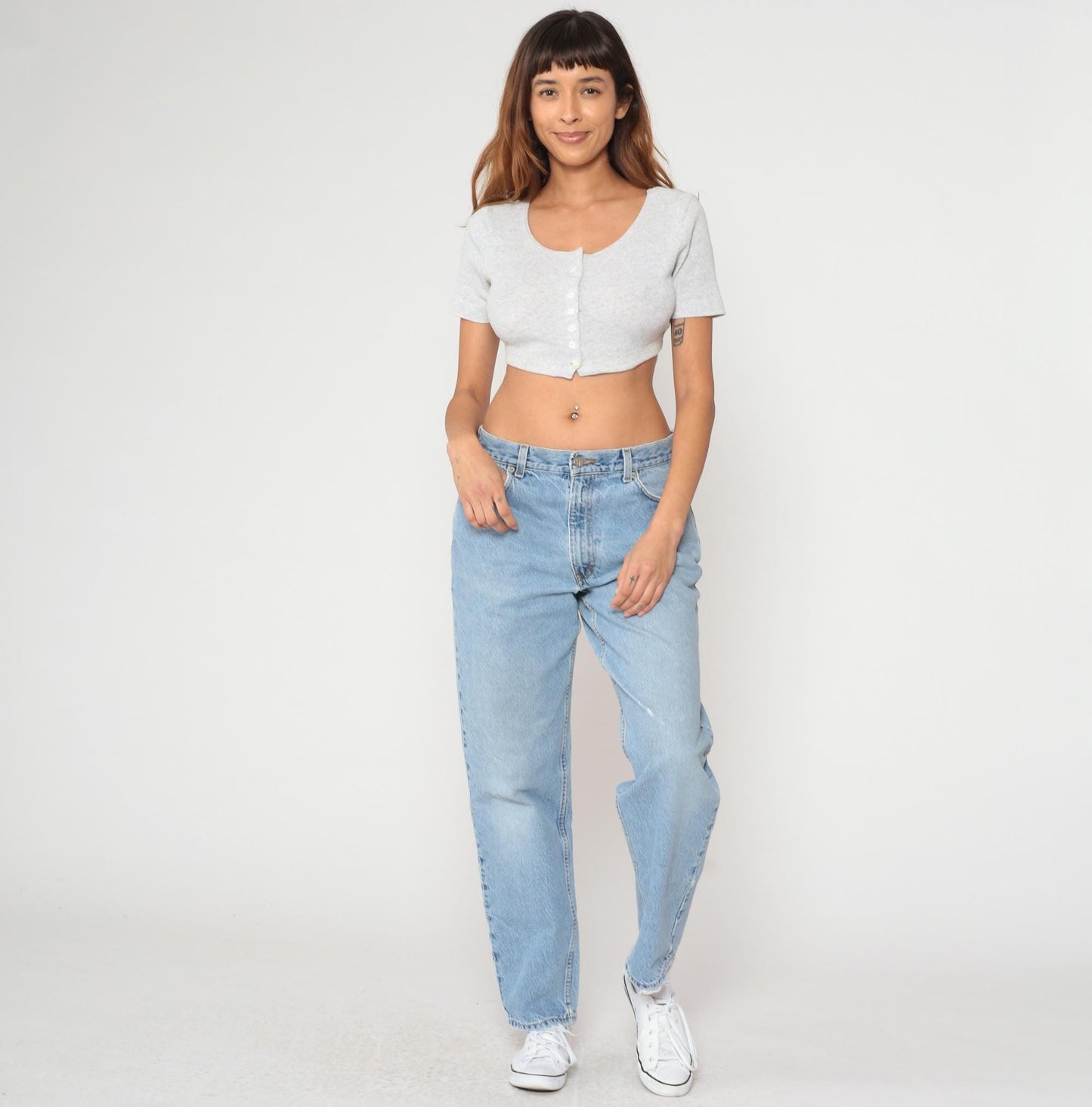 Calvin Klein Y2K Light Wash Straight Leg Denim Jeans 32x30