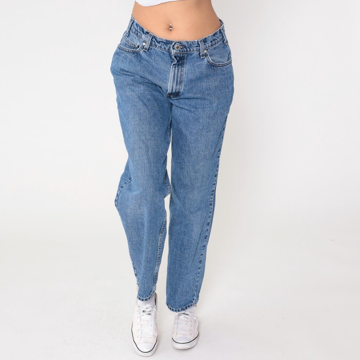90s Levi's SilverTab Loose Straight Denim Light Wash High Rise W32 L30