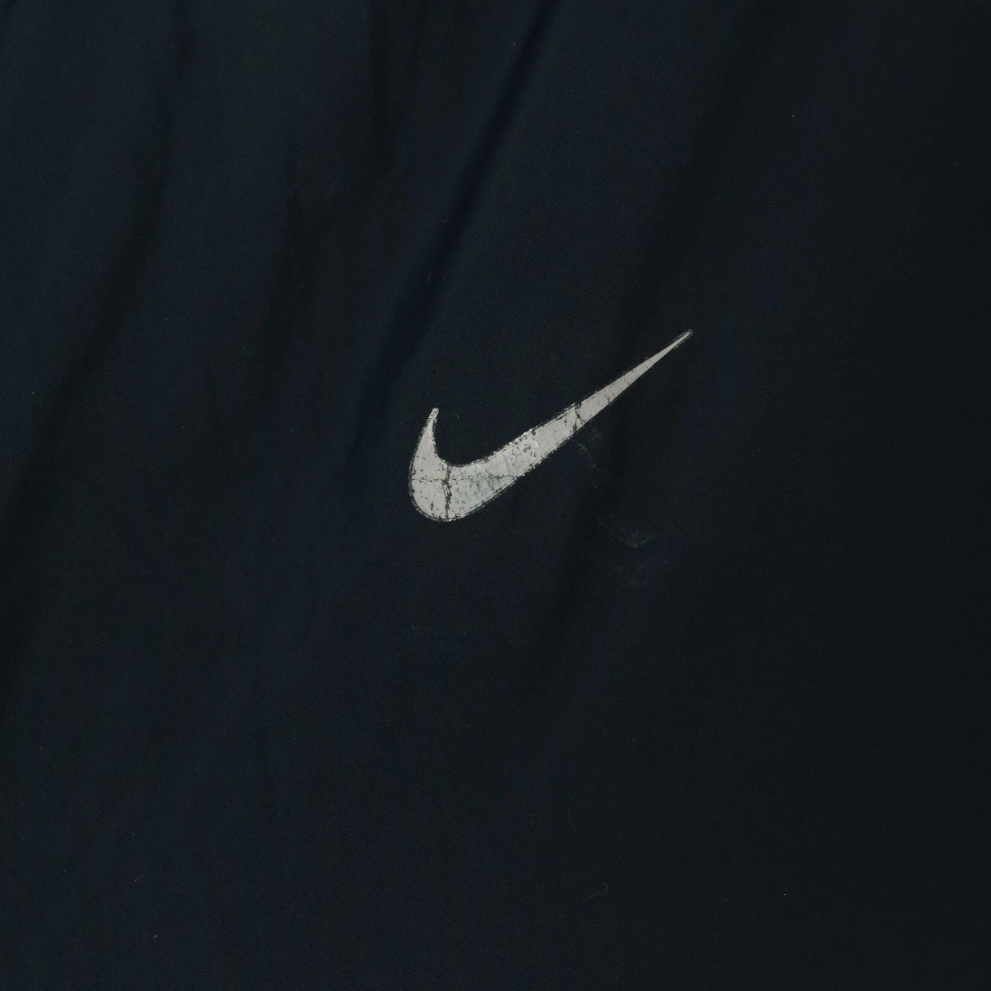 2000s Nike Half-Zip Windbreaker Navy Pullover Reflective Jacket Large L