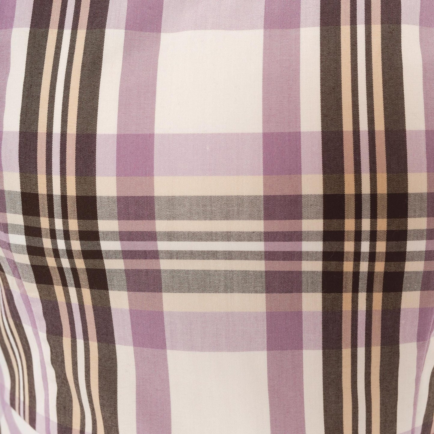 90s Kari Lavender Plaid Sundress V-Neck Mini Check Small