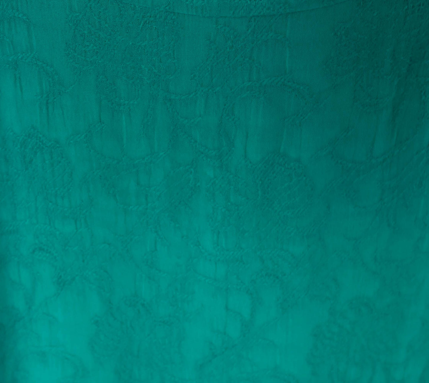 90s Karin Stevens Teal Maxi Dress Sleeveless Empire Waist Ankle Length Large L