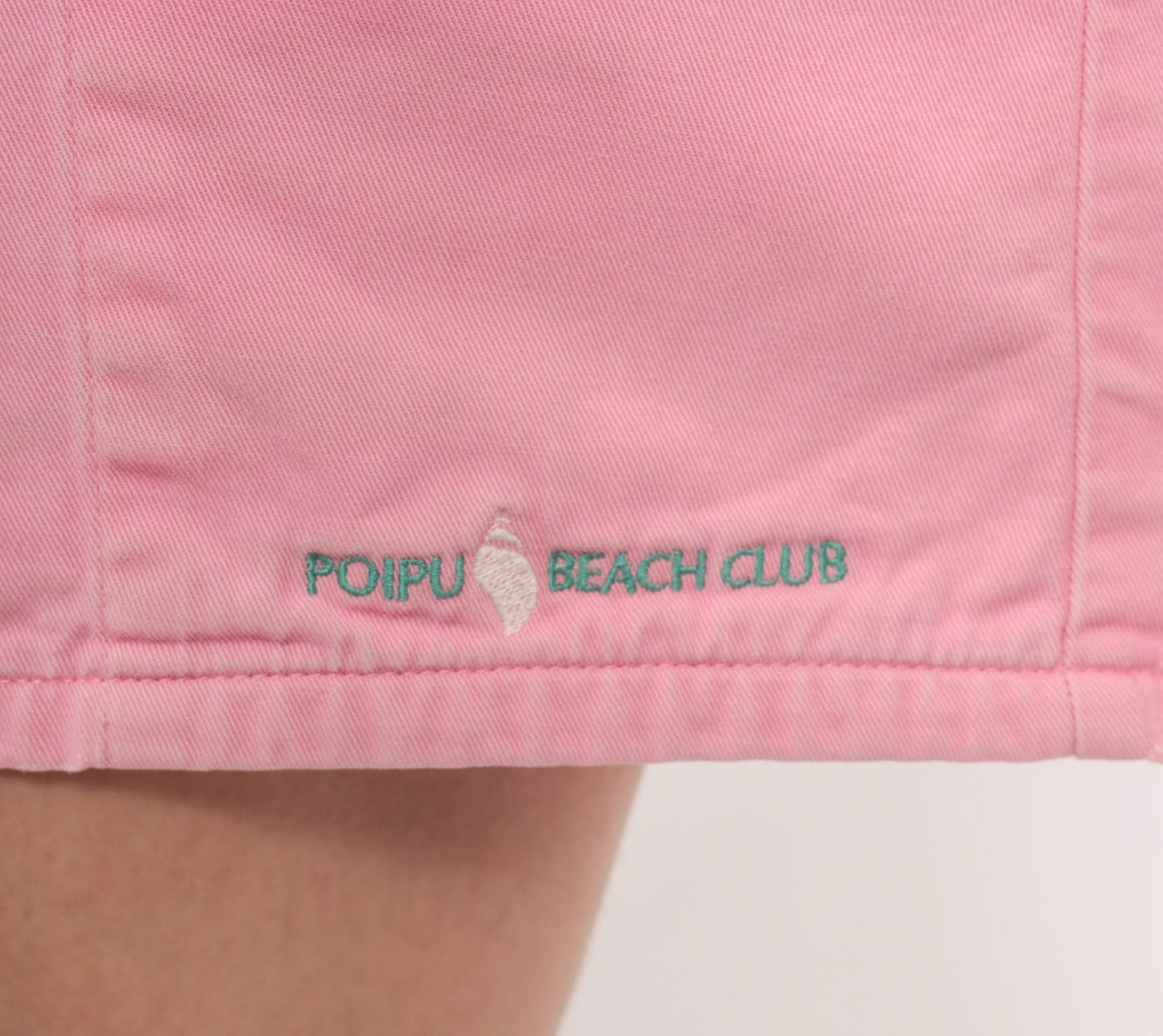 90s Crazy Shirt Poipu Beach Club Pink Cotton Shorts Large L