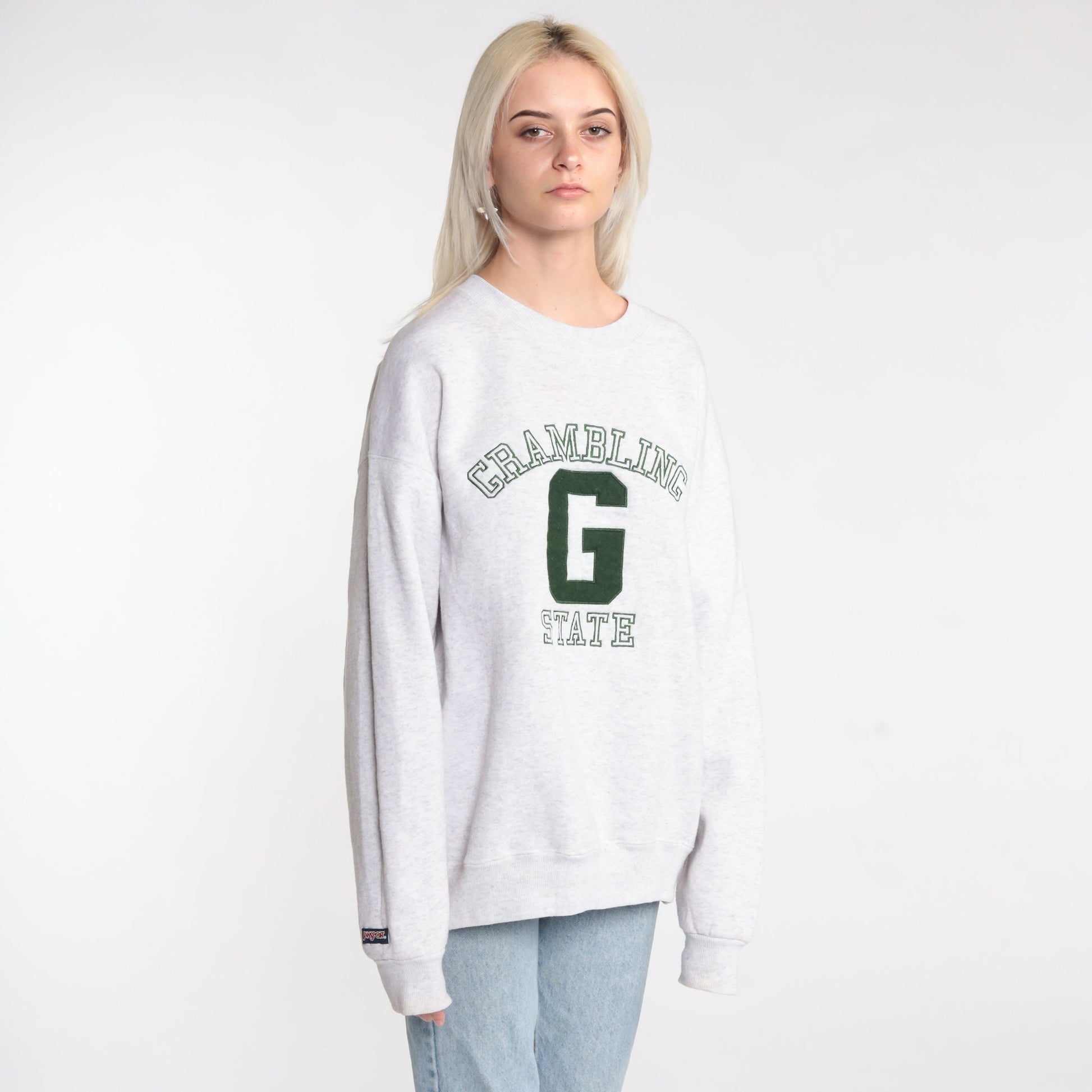 90s Grambling State University Louisiana Graphic Sweatshirt Large