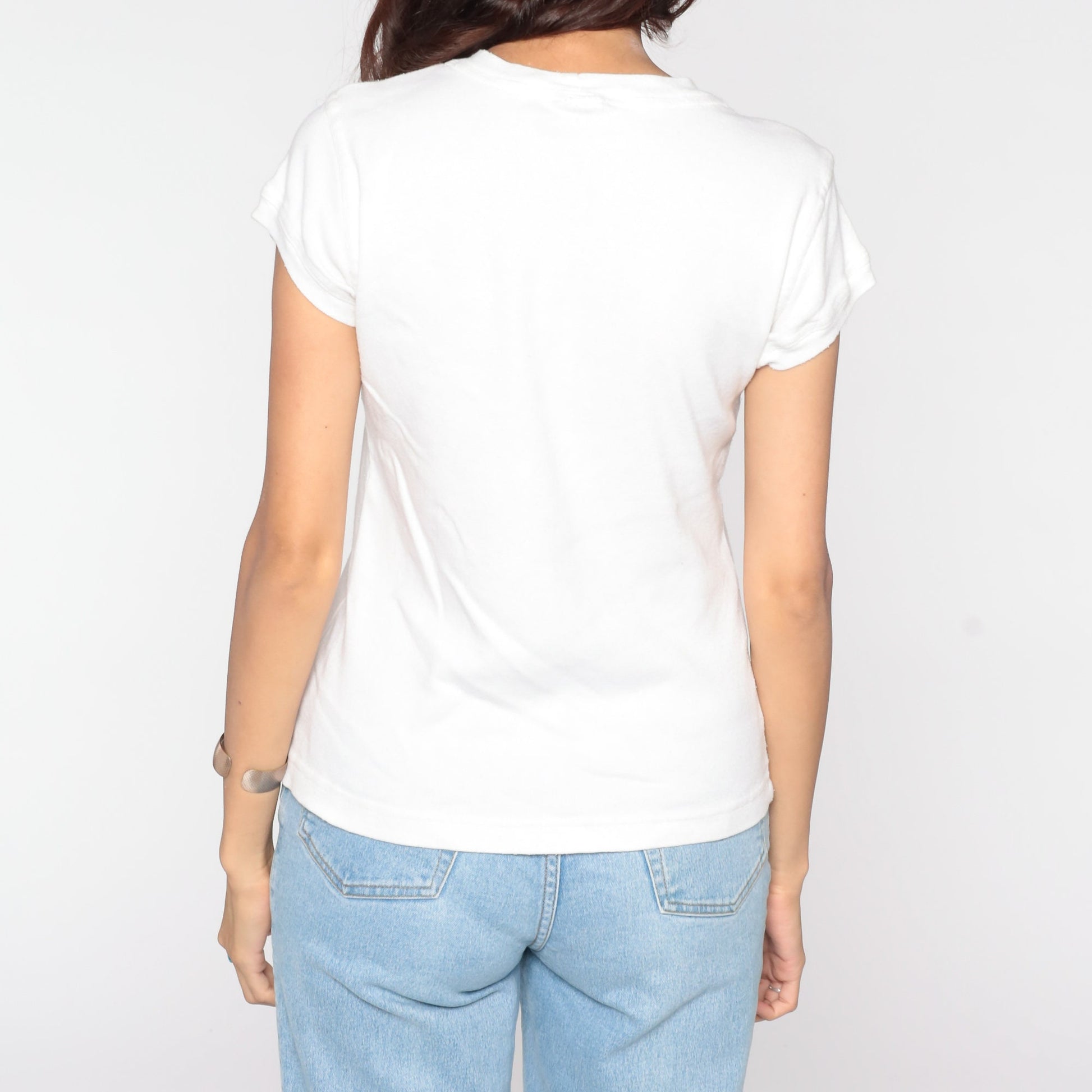 90s Malibu California Zip Code 90265 Graphic Baby Tee Small