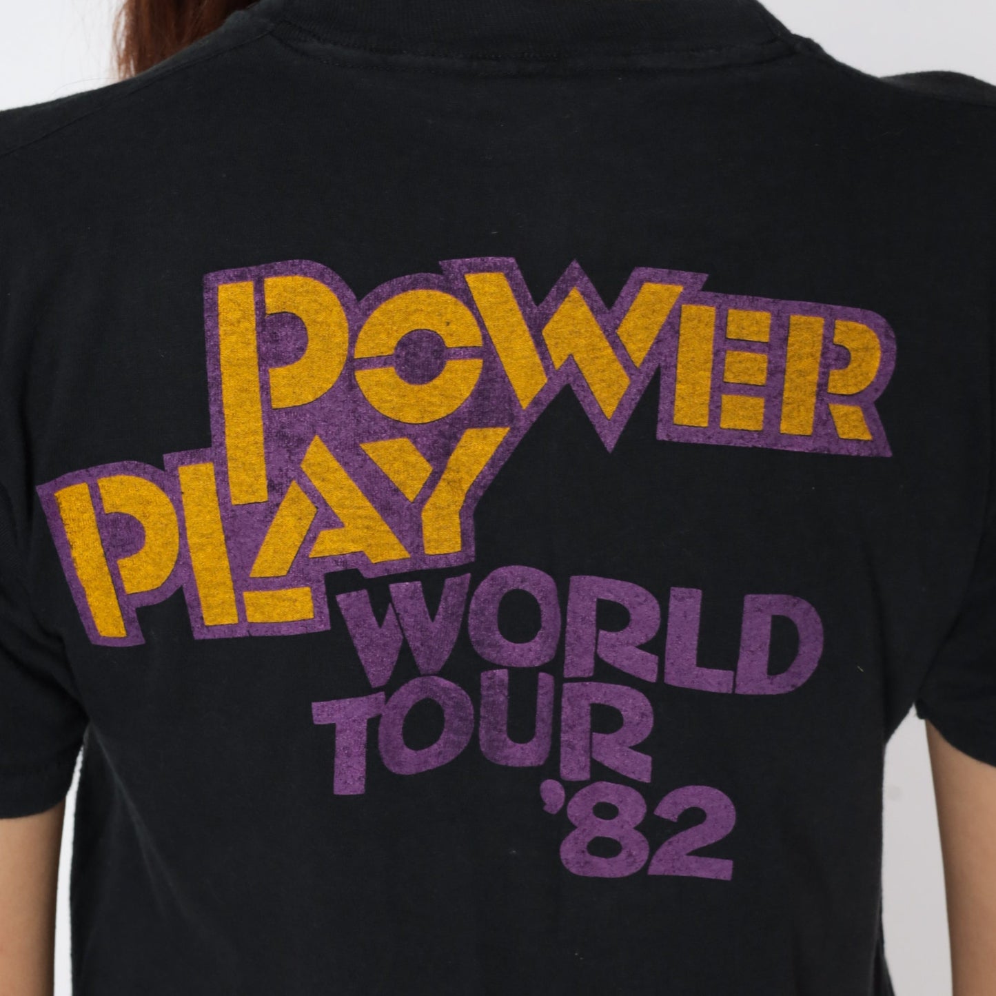 80s April Wine Power Play World Tour Band T-Shirt Cotton Screen Stars Medium