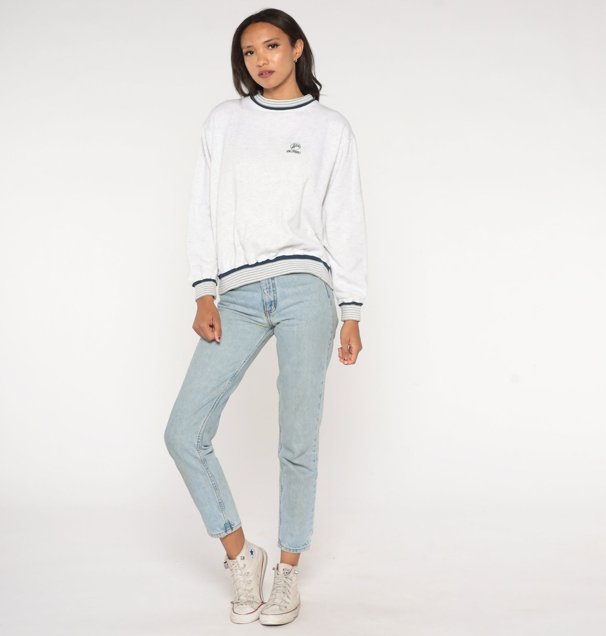 90s Kino Springs Arizona Golf Course Sweatshirt Grey Crewneck Medium