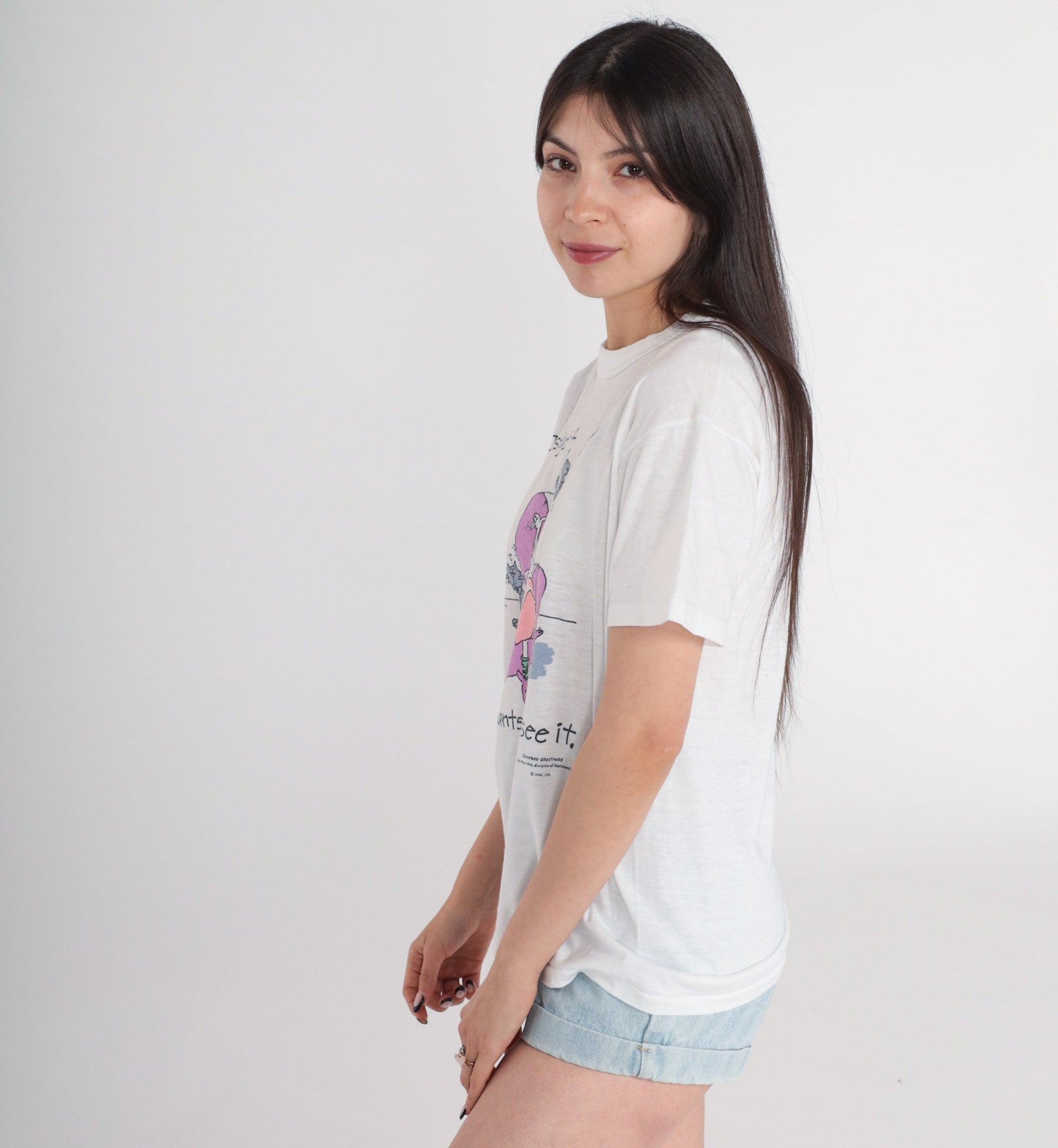 90s Shoebox Greetings Graphic T-Shirt I've Still Got It Humour Tee Small