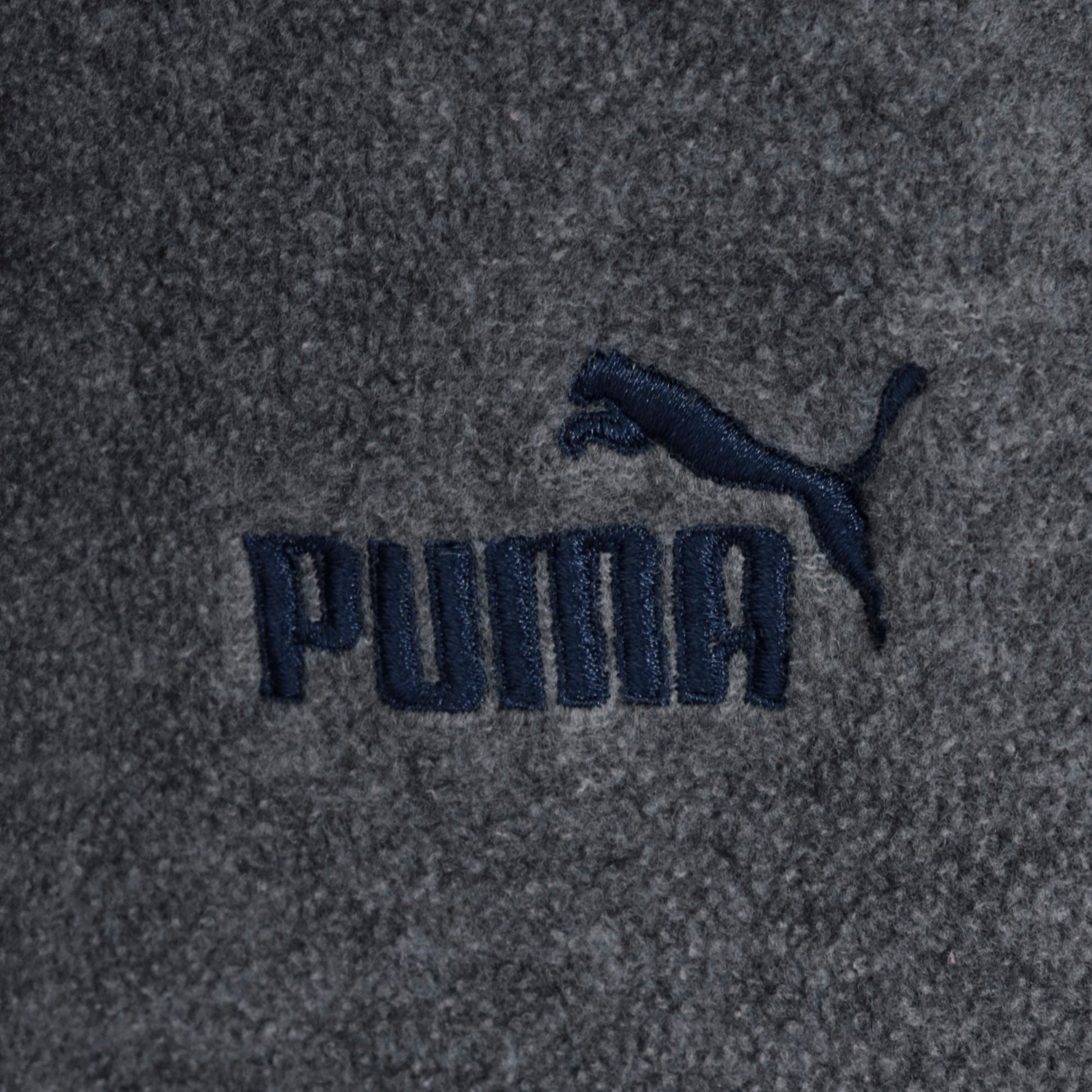 00s Puma San Diego Chargers NFL Fleece Vest Grey Zip Up Extra Large XL
