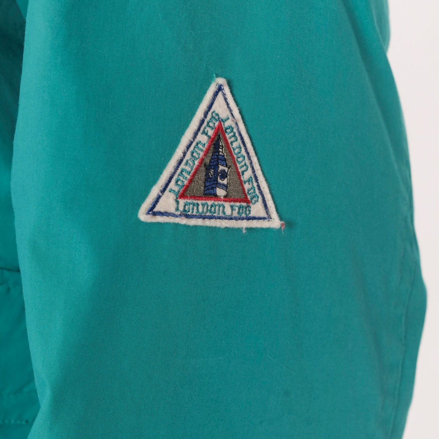 90s London Fog Teal Puffer Ski Jacket Goose Down Hooded Medium Long