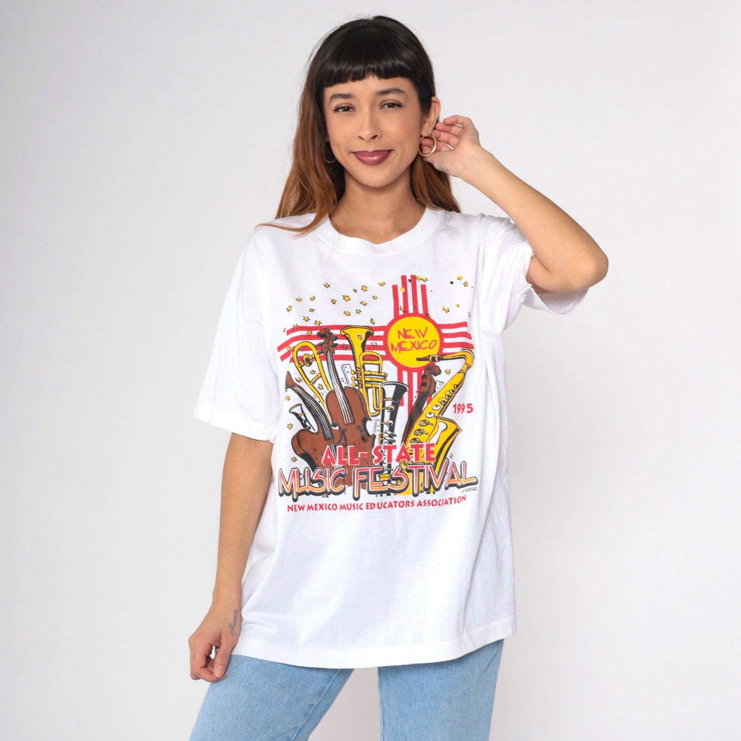 1995 All-State Music Festival New Mexico Graphic Tee Extra Large XL