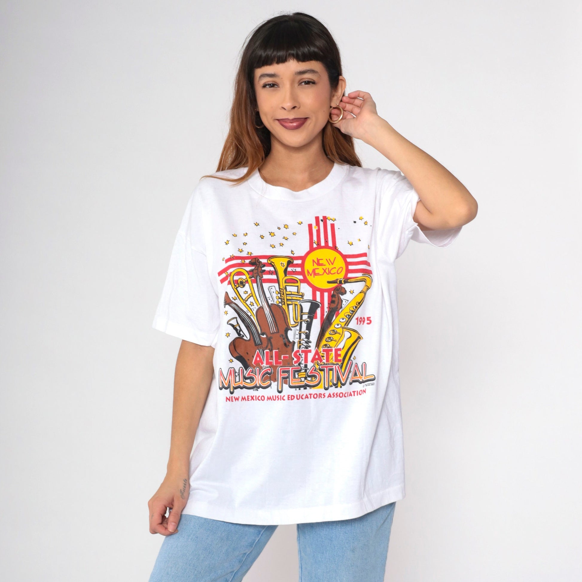 1995 All-State Music Festival New Mexico Graphic Tee Extra Large XL