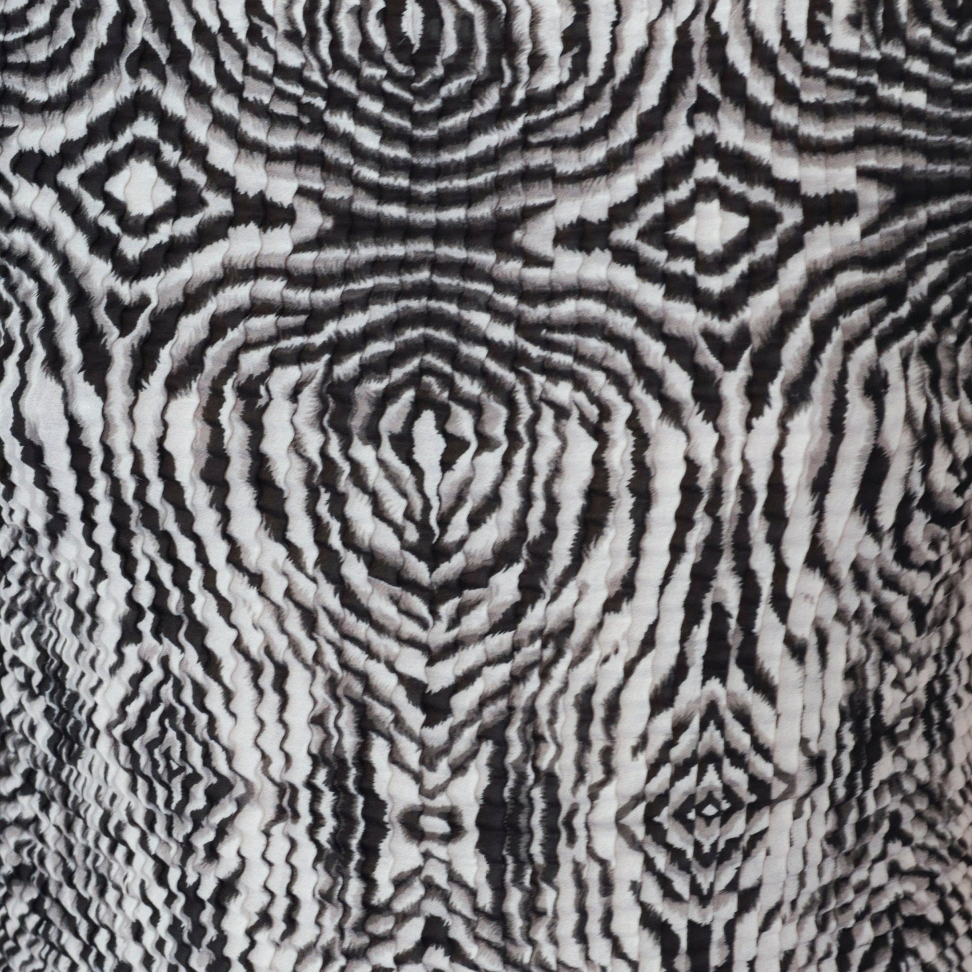 Y2K Geometric Popcorn Texture Tank Top Psychedelic Op Art Print Small Medium