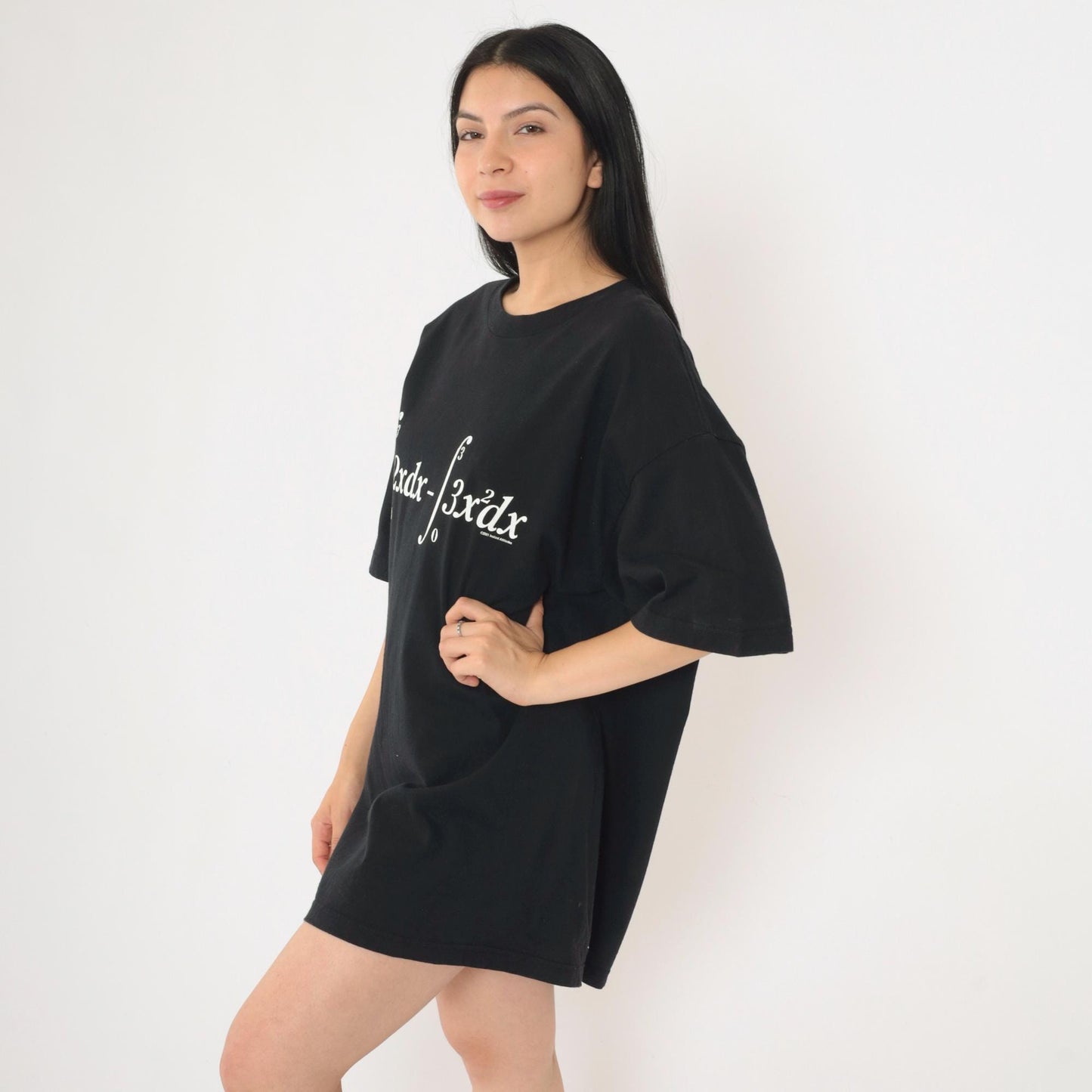 Y2K Math Graphic Tee Black Do The Math Integral Equation Crewneck Extra Large