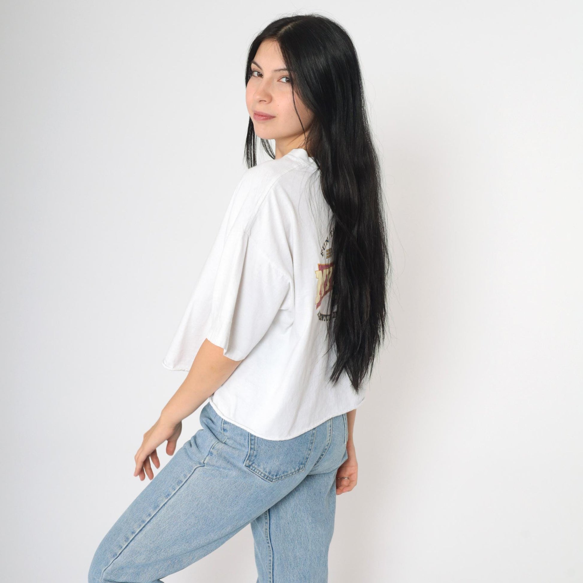 90s Myrtle Beach Graphic T-Shirt White Cotton Tee Extra Large XL