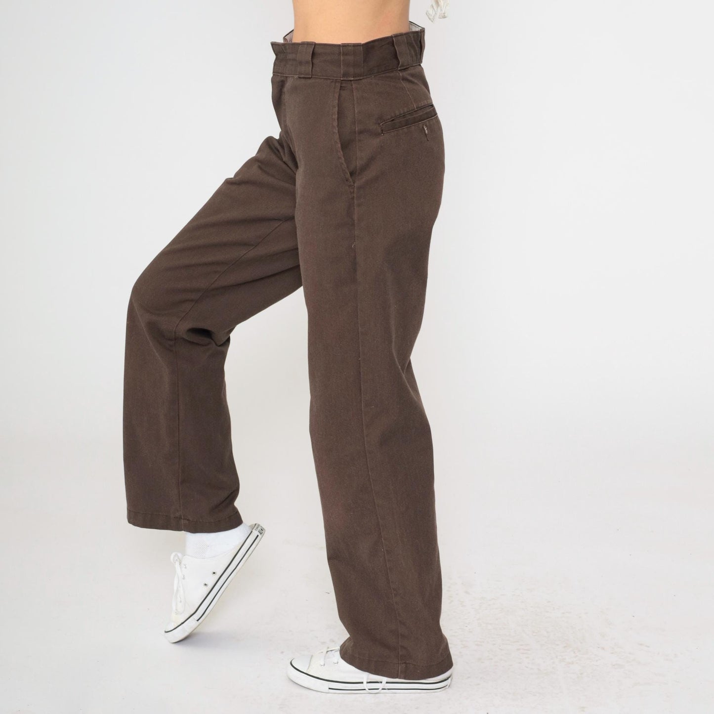 Y2K Dickies 874 Brown Straight Leg Work Pants High Rise Men's 29x32