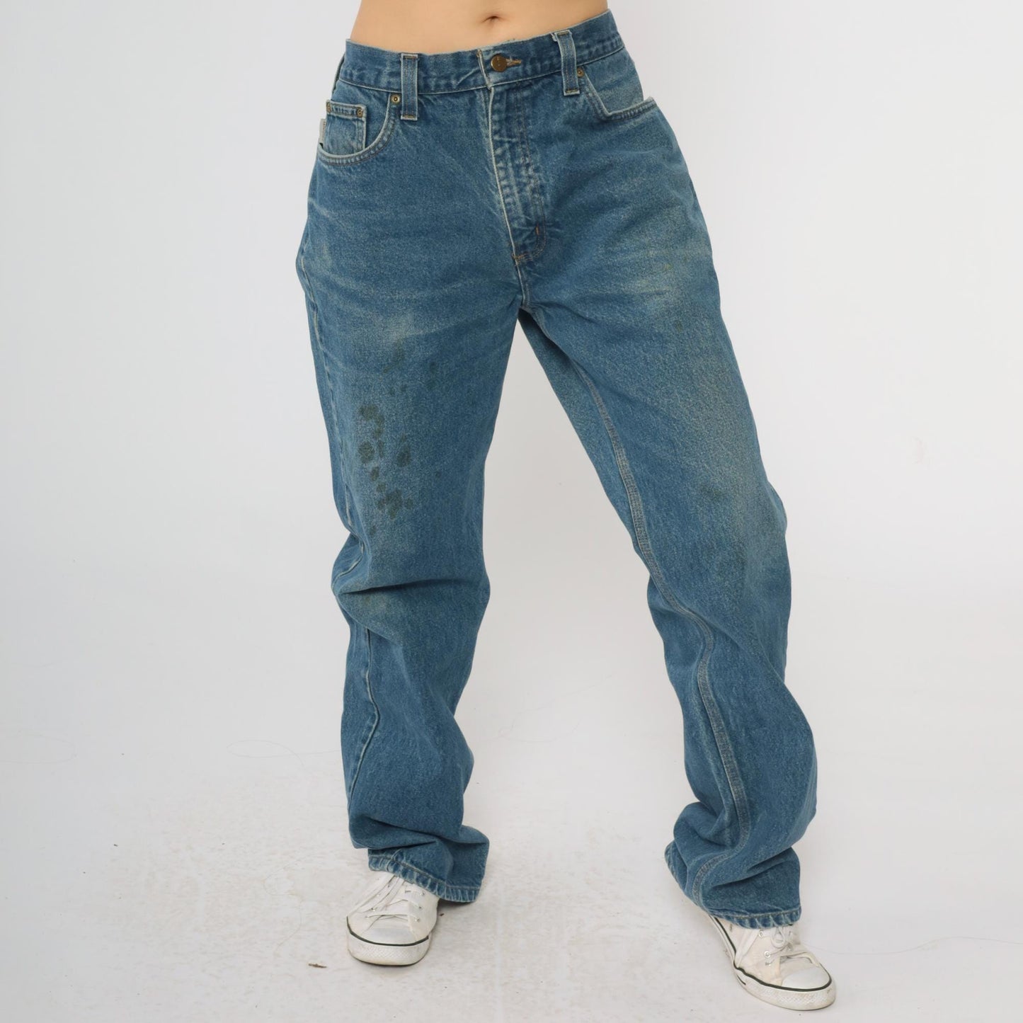 00s Carhartt Jeans Blue Denim Relaxed Straight Leg 36 x 32