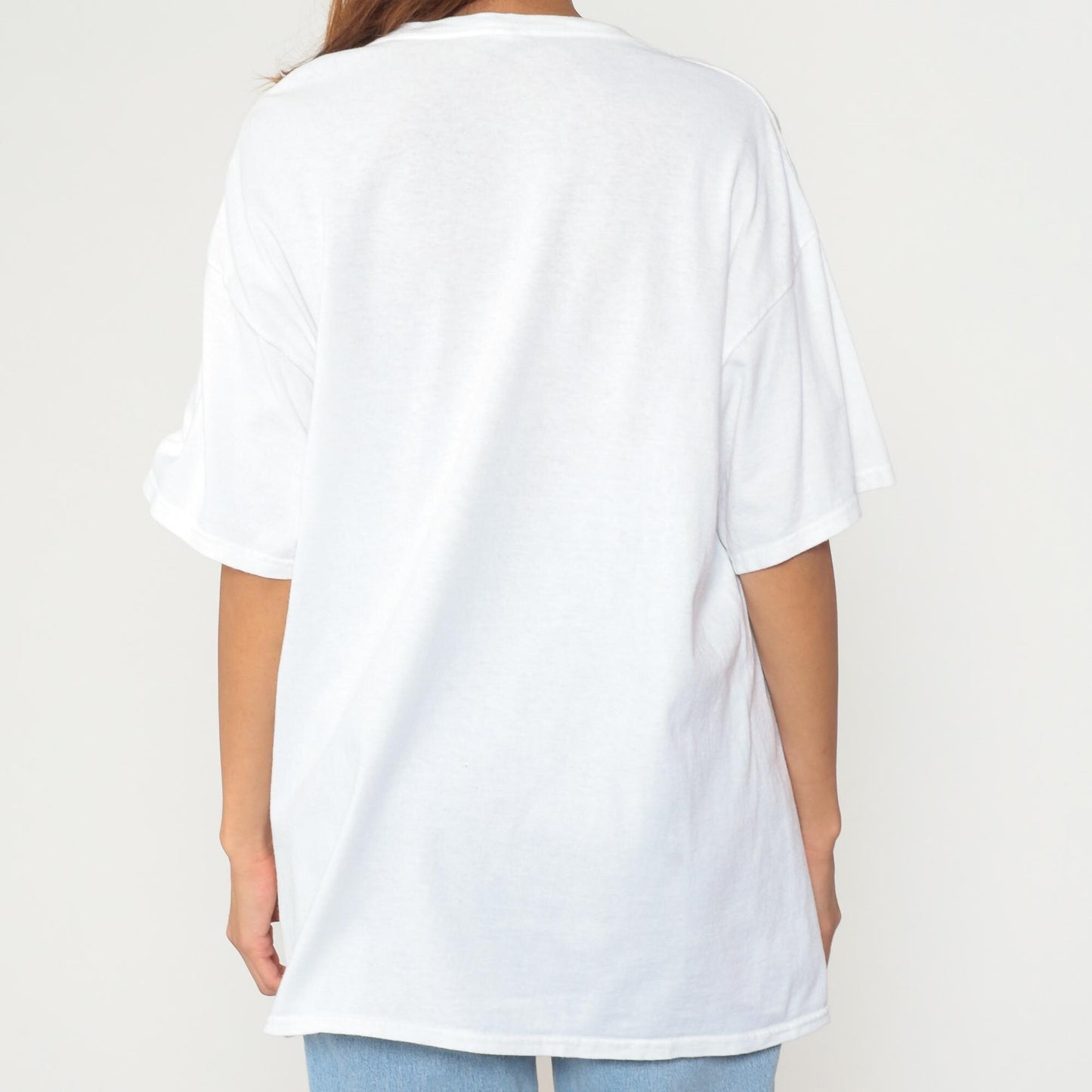 90s Pismo Beach Sailboat Graphic Cotton Tee White Extra Large XL