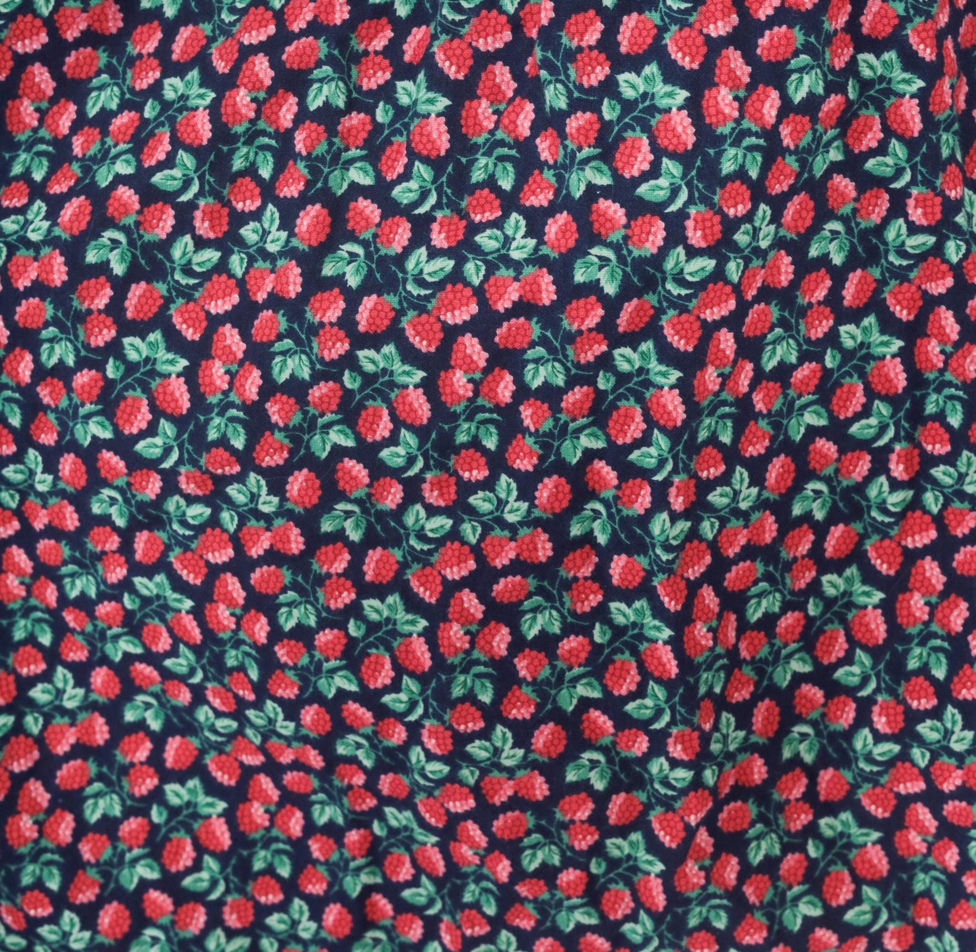 90s Raspberry Chambray Midi Dress Button Front Pockets Cotton Large L