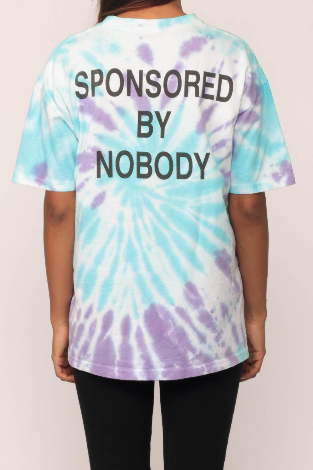 Neil Young Sponsored by Nobody 1988 Tour Tie Dye T-Shirt Large