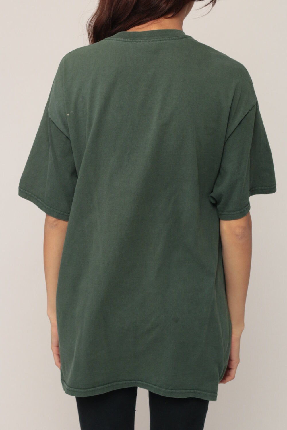 Champion Vintage 90s Athletic T-Shirt Green Unisex Medium Large