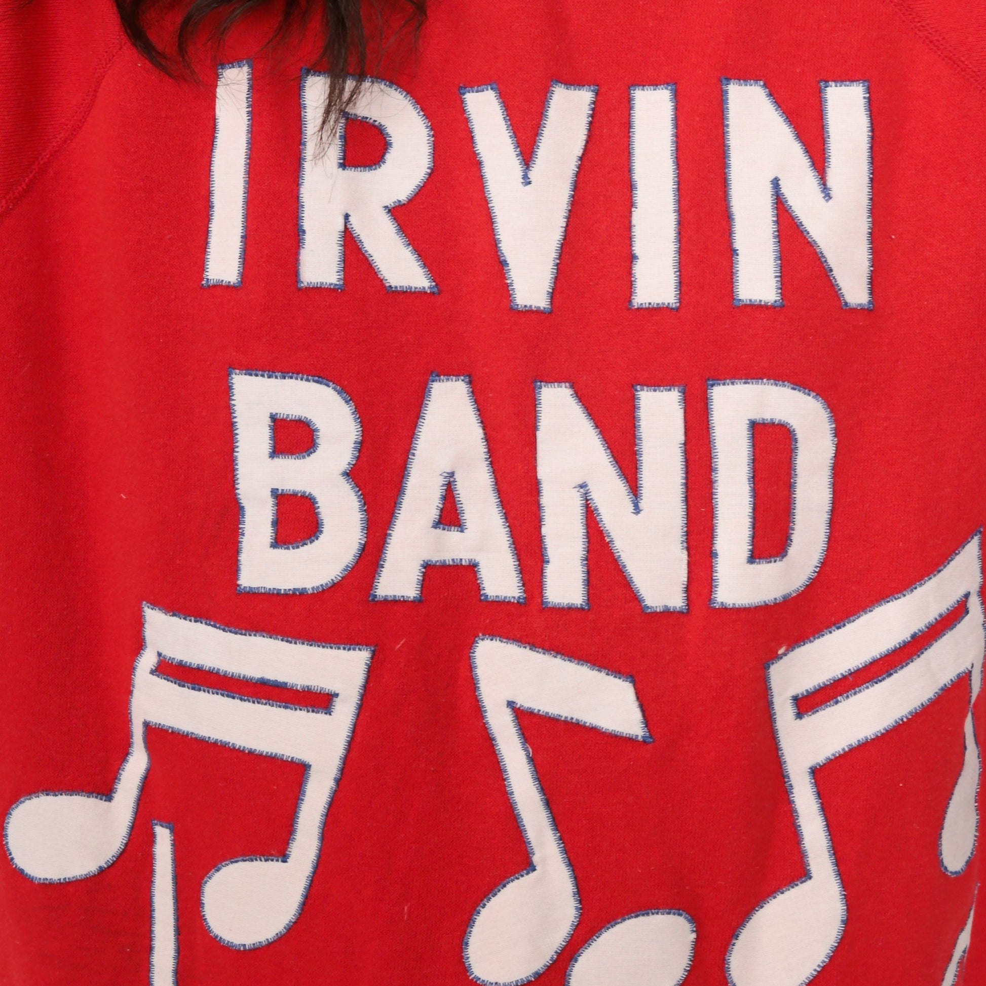 80s Irvin Band High School El Paso Red Crewneck Sweatshirt Medium