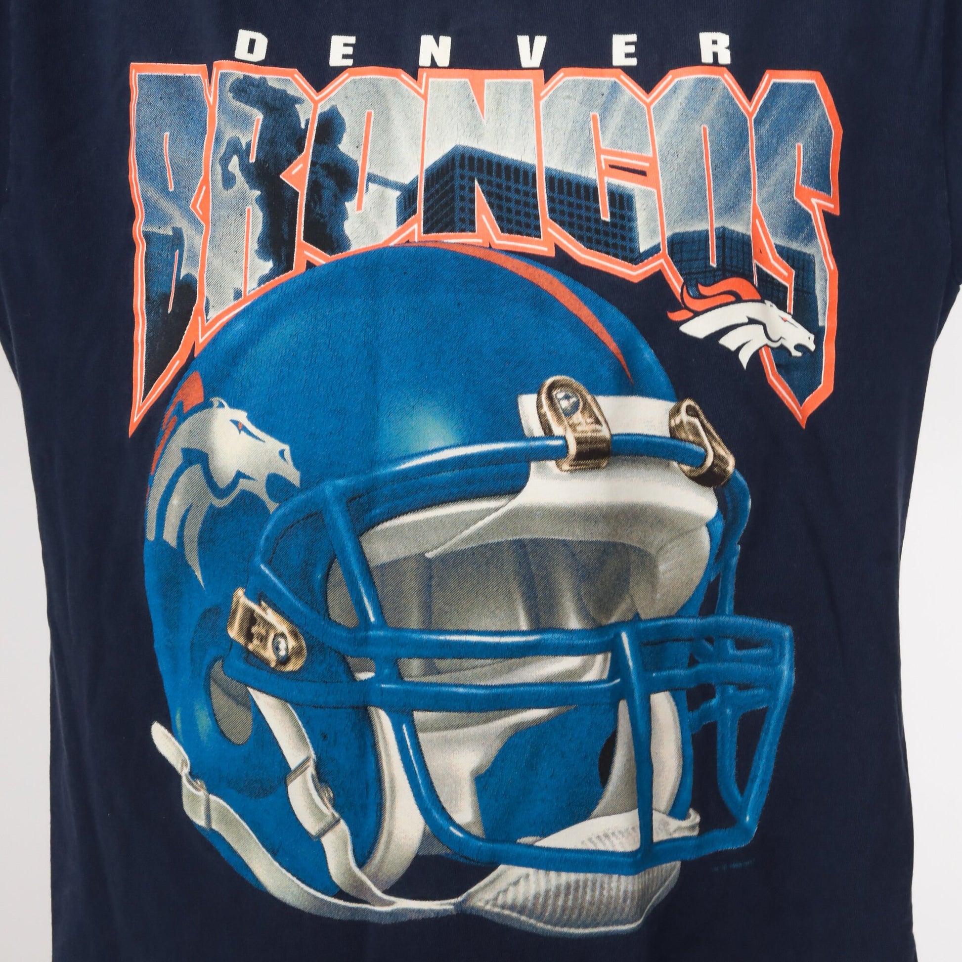 90s Denver Broncos NFL Football T-Shirt Vintage Starter Medium Large