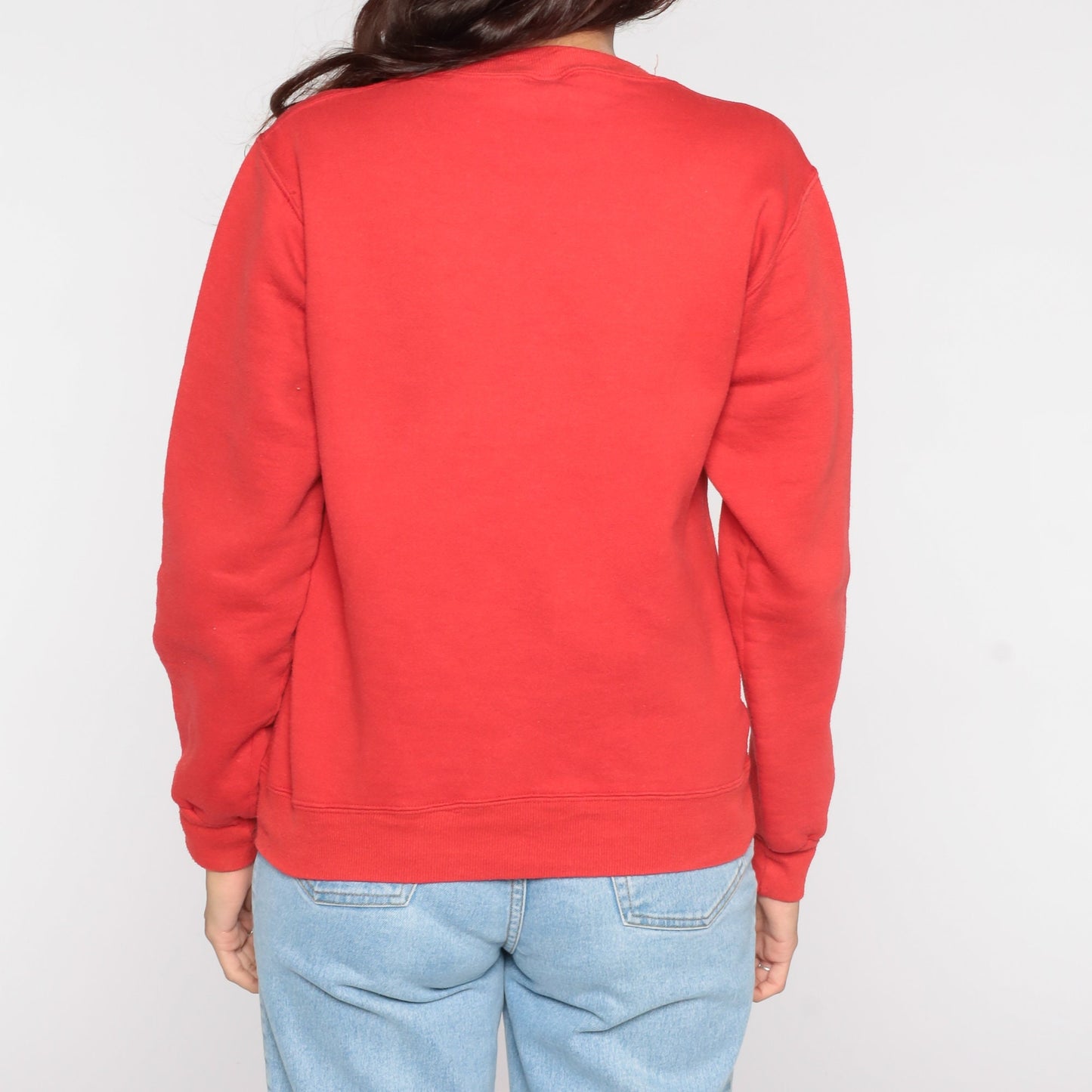80s Russell University of Georgia Sweatshirt Red Graphic Crewneck Extra Small